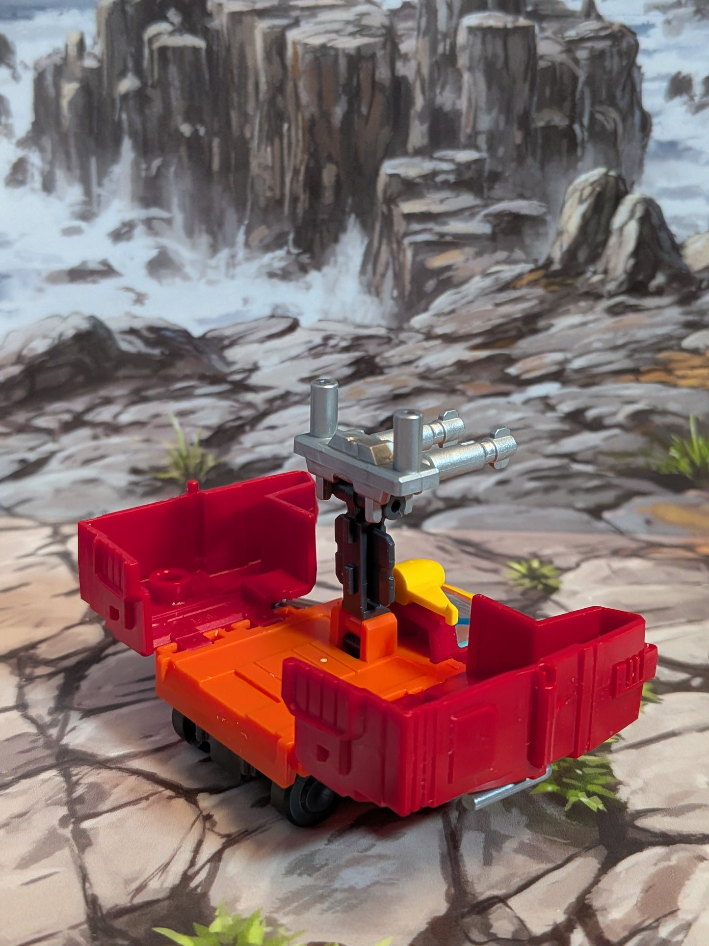 Blokees - Transformers Defender Version 04 - Rodimus Prime Vehicle (~4-6cm)