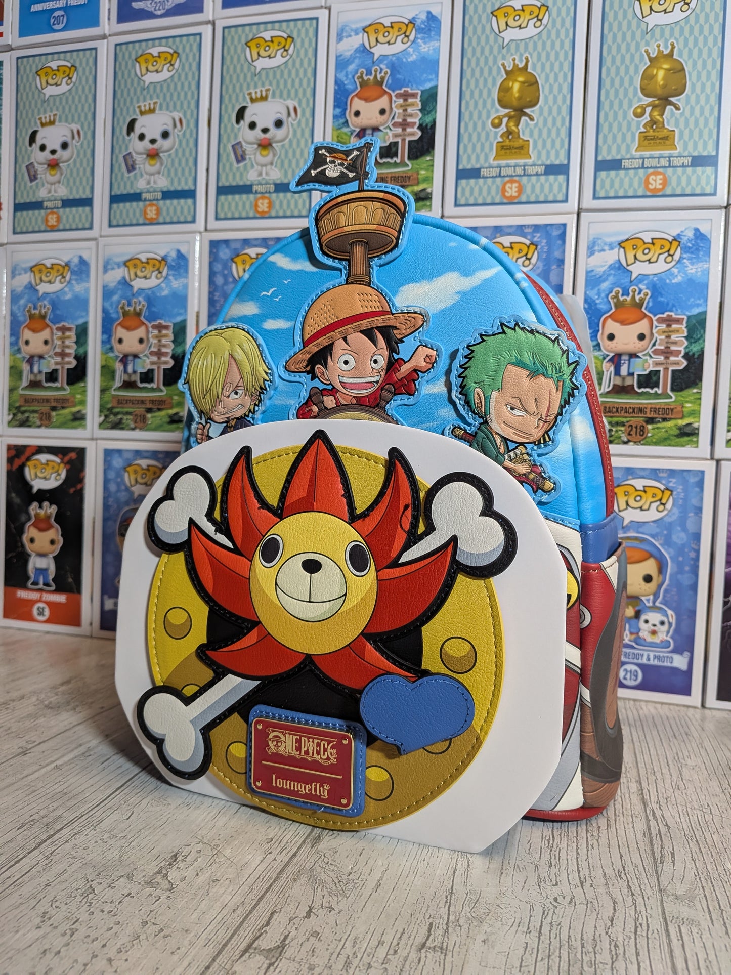 Loungefly One Piece - Thousand Sunny Mini-Rucksack 🏴‍☠️