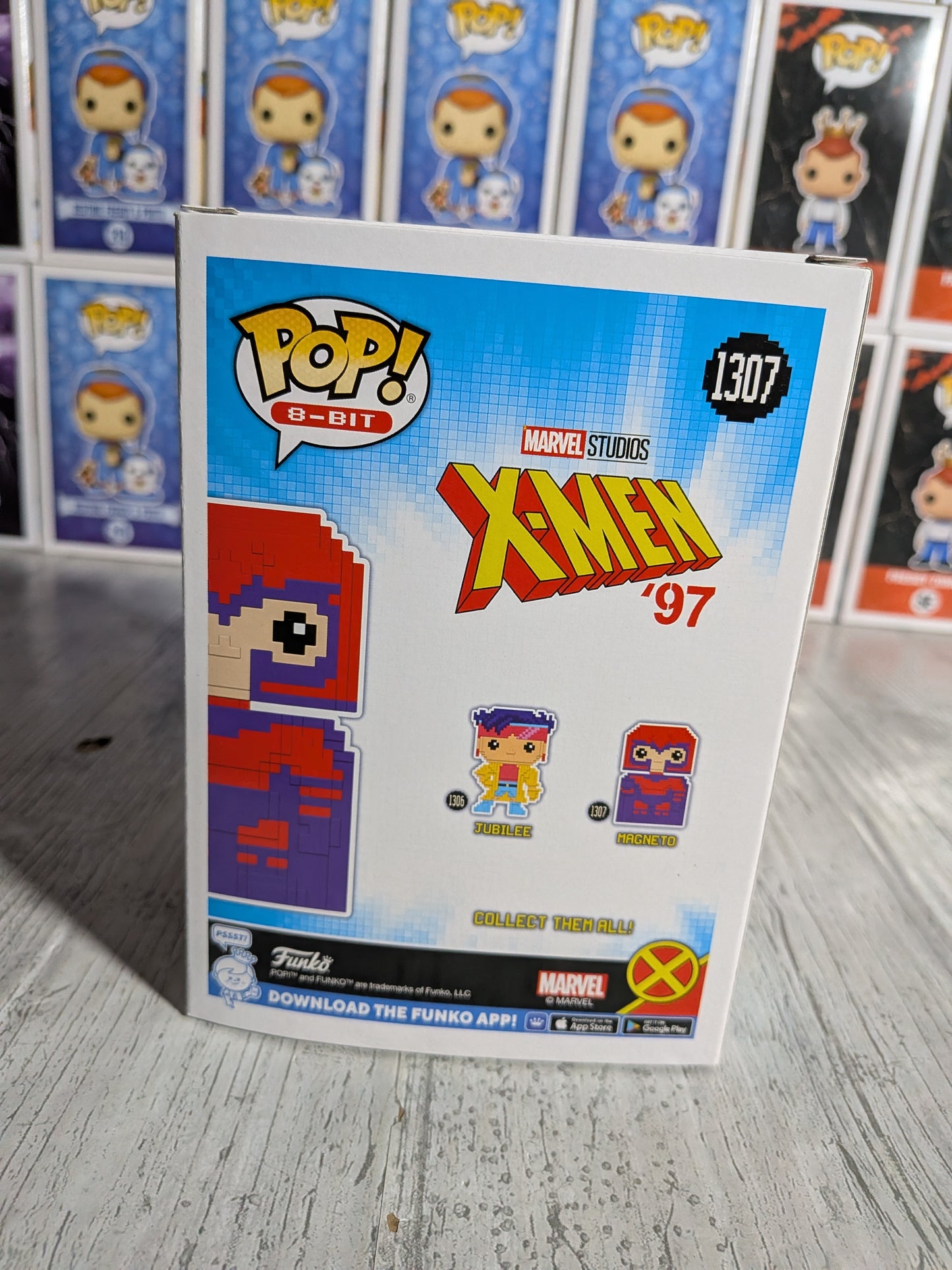 Funko Pop Marvel 8-Bit X-Men '97 #1307 - Magneto