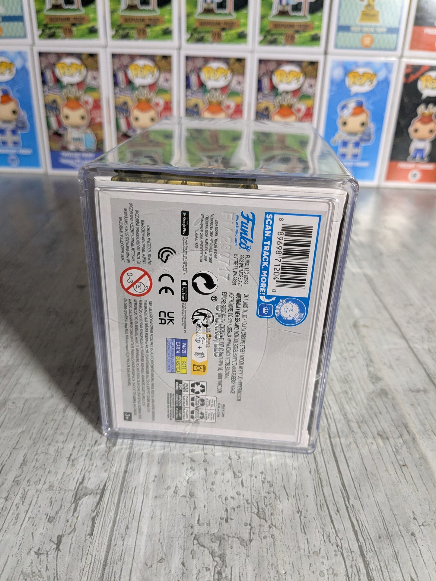 Loungefly - Harry Potter Hogwarts Castle Mini Backpack & Funko pop 15 : Albus Dumbledore (Golden) 🪄