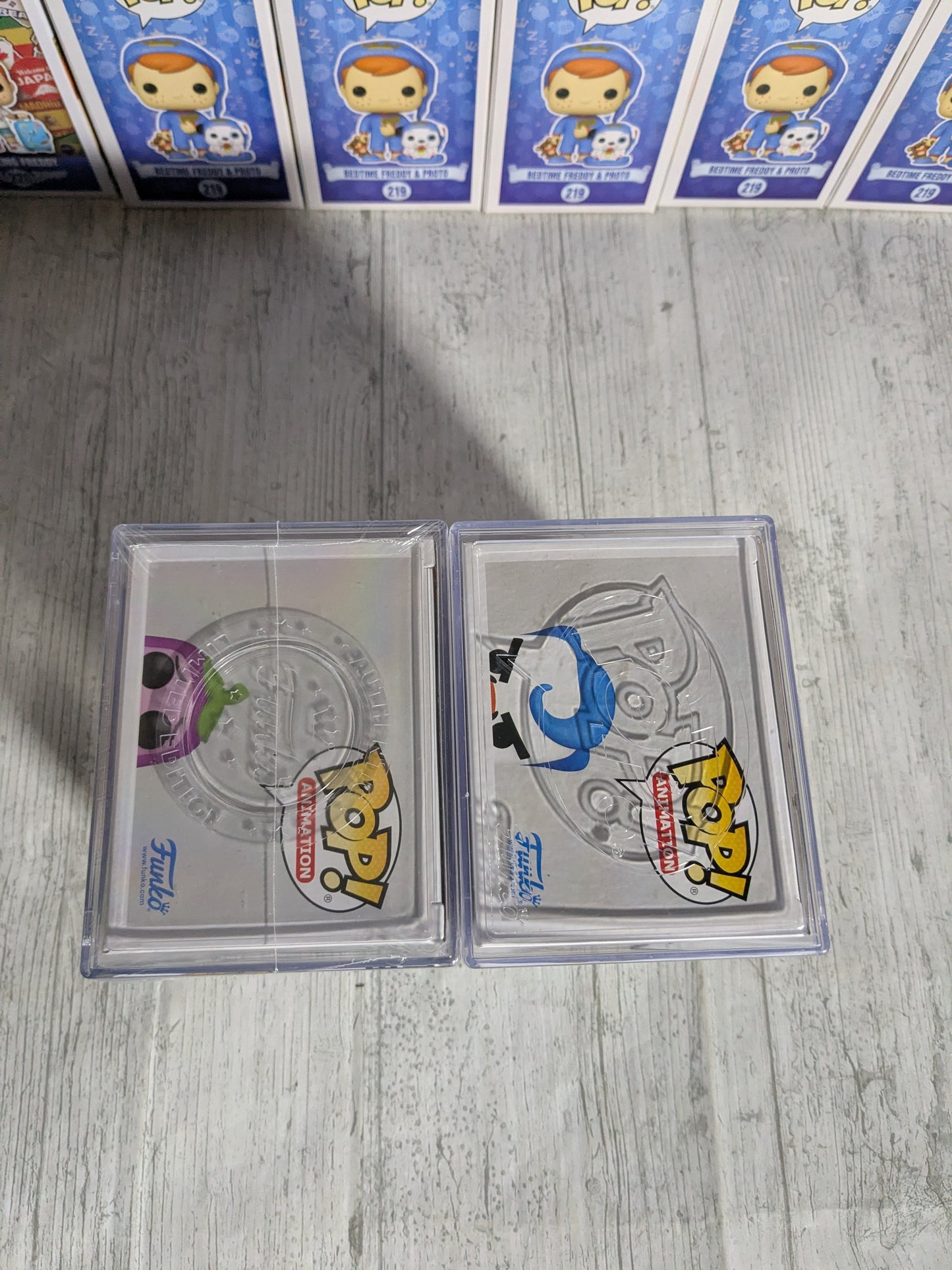 Funko pop Cartoon Network - Courage The Great Eggplant / Le Quack (Bundle)