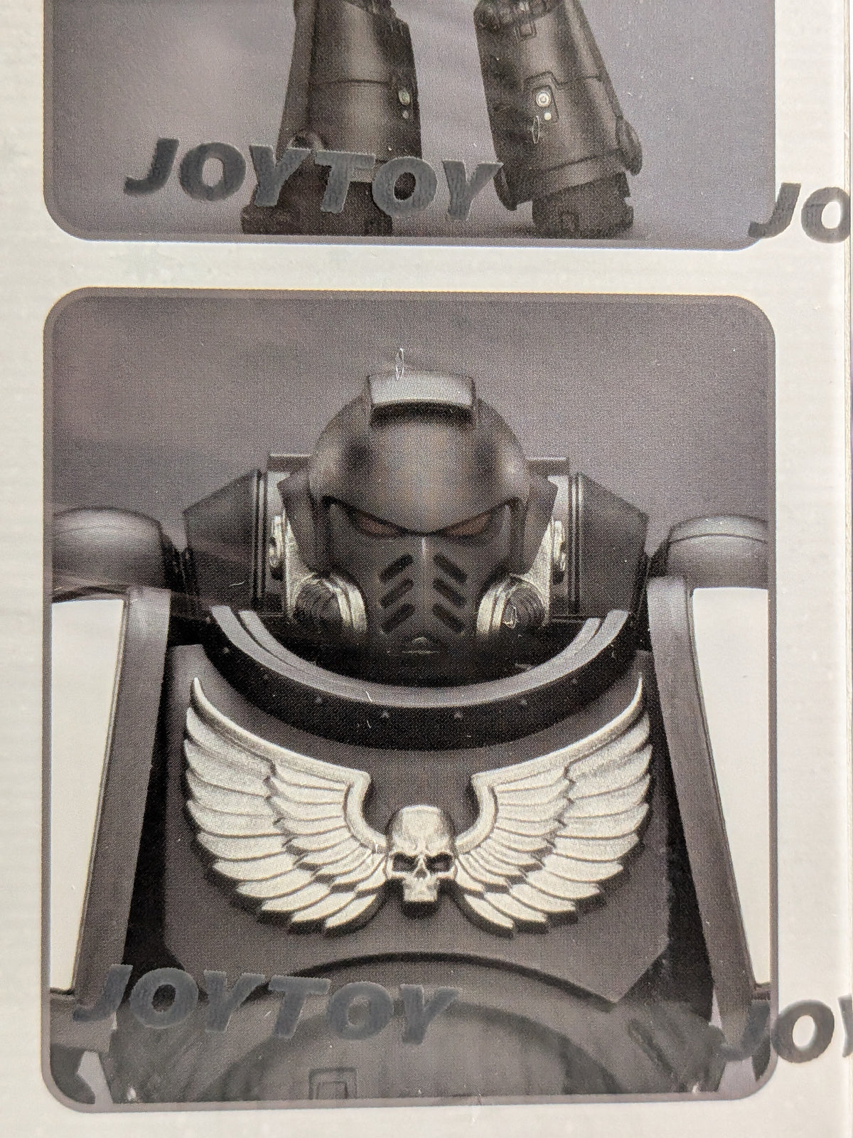 JoyToy Warhammer 40k - Space Marines Black Templars Intercessor (12.3cm)