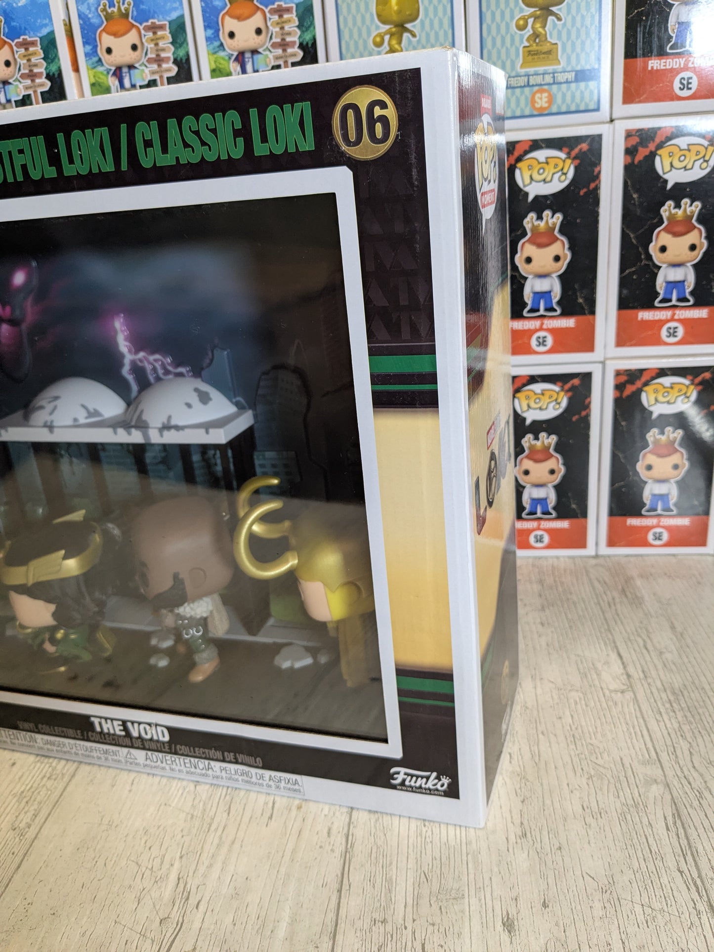 Funko pop 06 : Loki / Alligator Loki / Kid Loki / Boastful Loki / Classic Loki