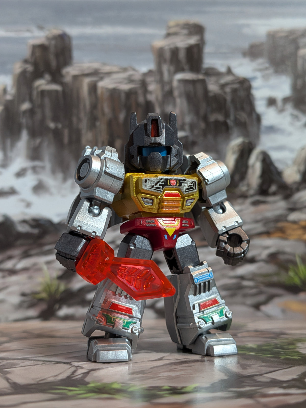 Blokees - Transformers Heavy Metal War (DV03) - Special Galaxy Type Grimlock (~4-6cm)