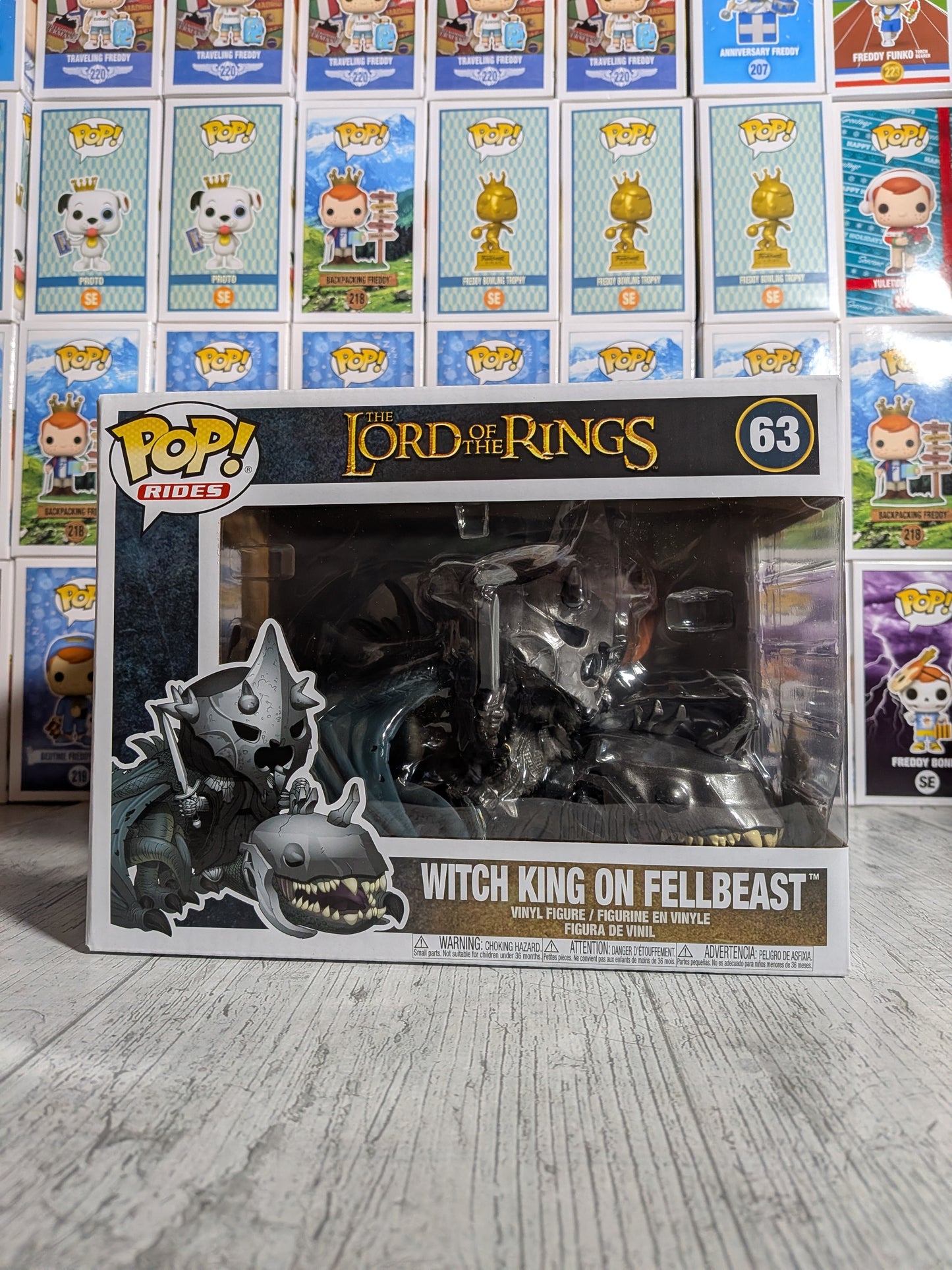 Funko Pop Der Herr der Ringe #63 – Hexenkönig auf geflügeltem Untier