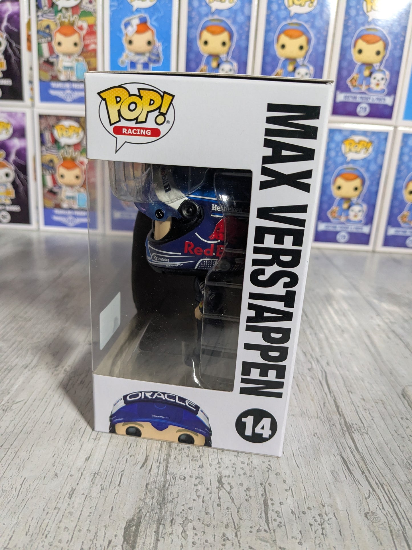 Funko pop Racing #14 - Max Verstappen with Helmet