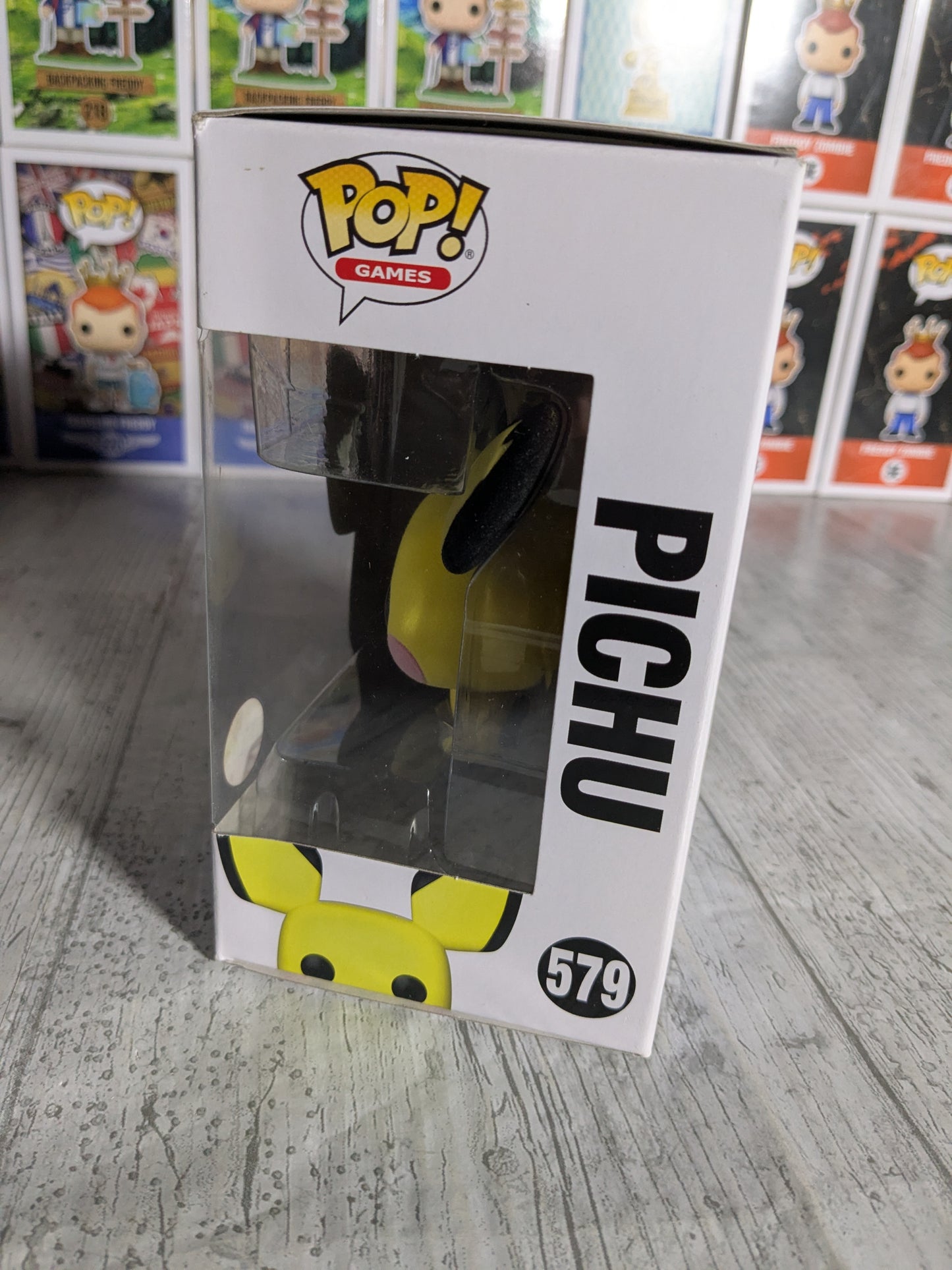 Funko pop 579 : Pichu (Flocked/Opened)