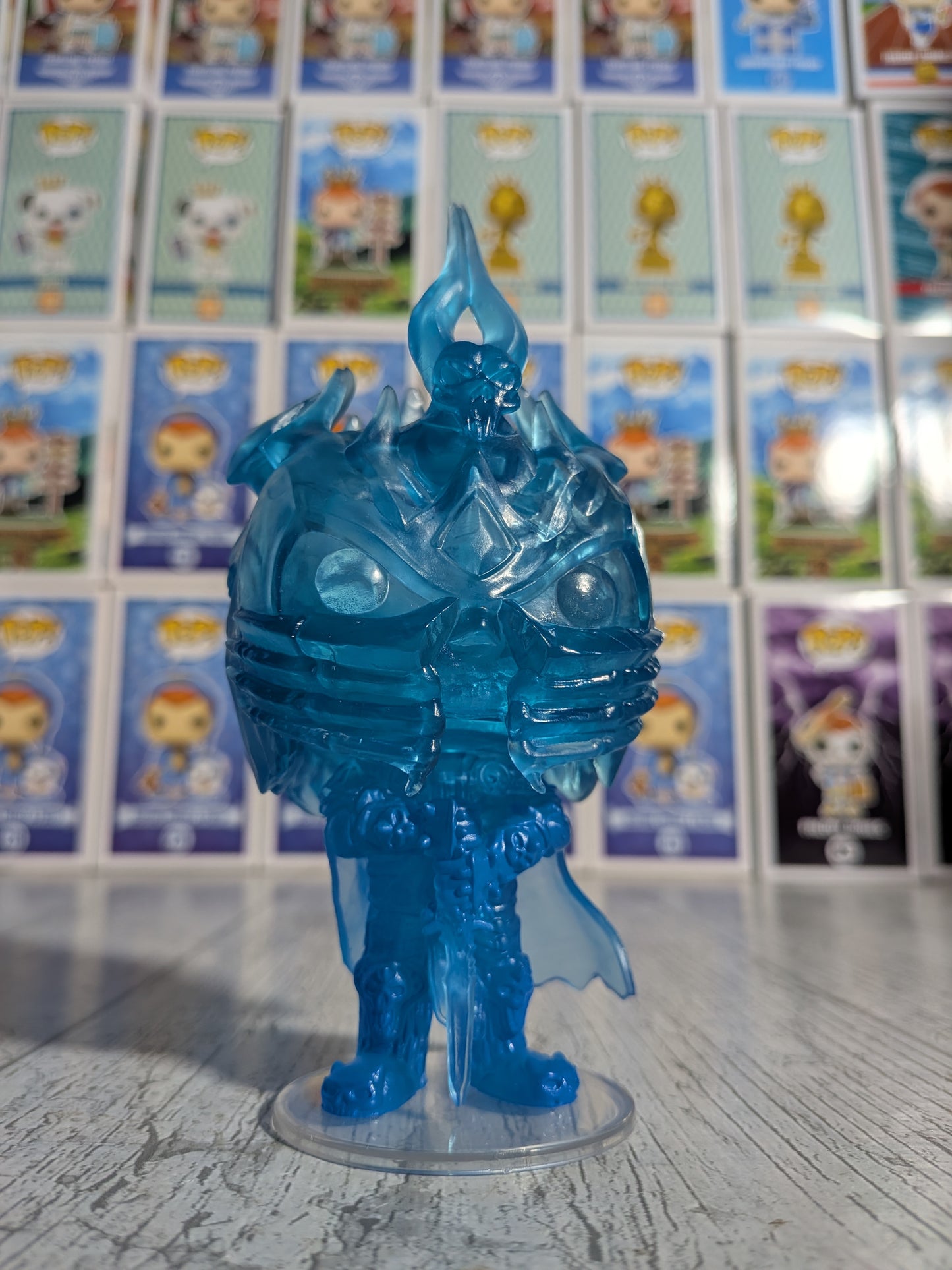 Funko Pop Games World of Warcraft #991 – Der Lichkönig (Geöffnet/Beschädigte Verpackung)