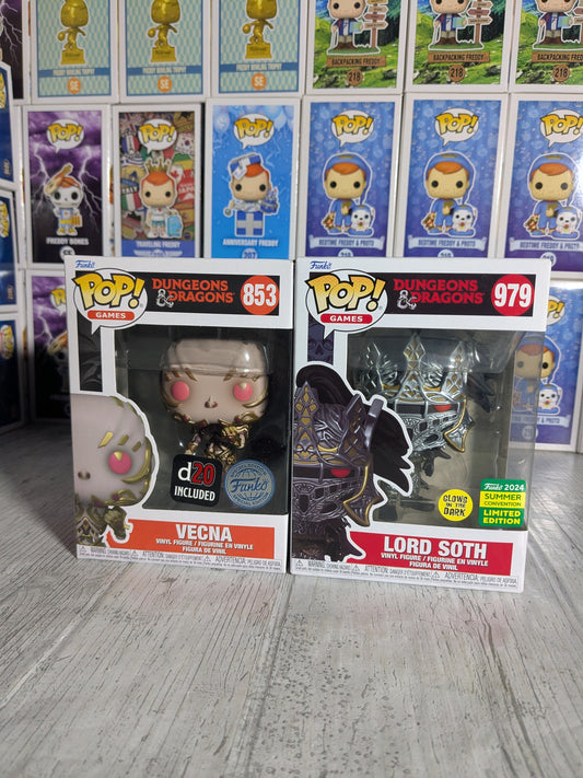 Funko pop Games Dungeons & Dragons - Vecna & Lord Soth Bundle