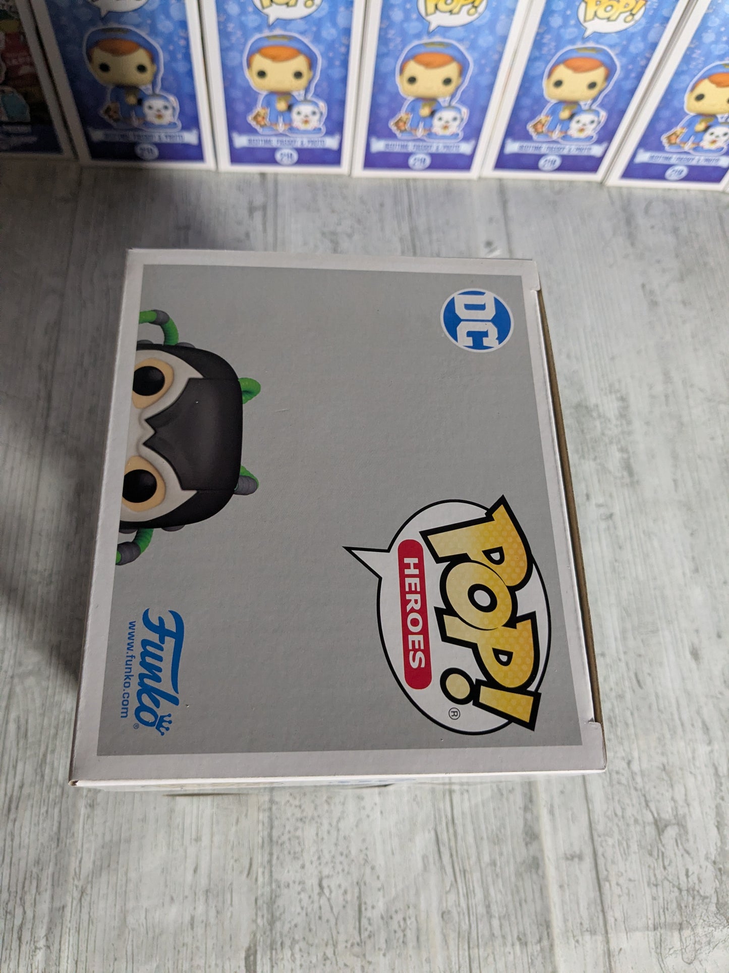 Funko pop Heroes #532 - Bane (GameStop Exclusive/ Glow in The Dark/ Damaged Box/ Damaged Plastic/ Opened)