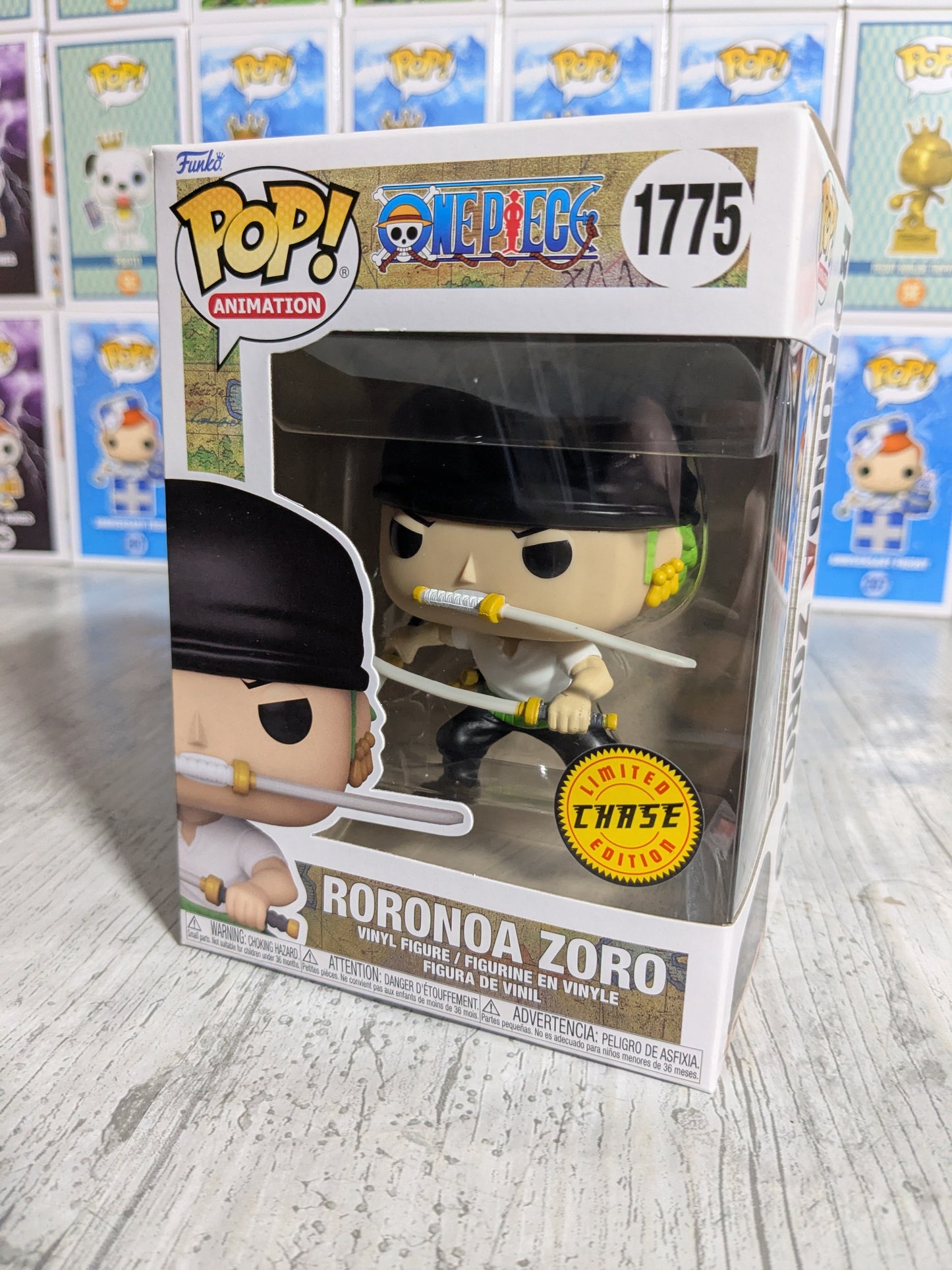 Funko pop 1775 : Roronoa Zoro (Chase)