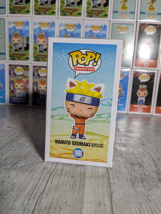 Funko pop Naruto Shippuden #1980 - Naruto Uzumaki Sasuke's Paw Encyclopedia (SC2025)