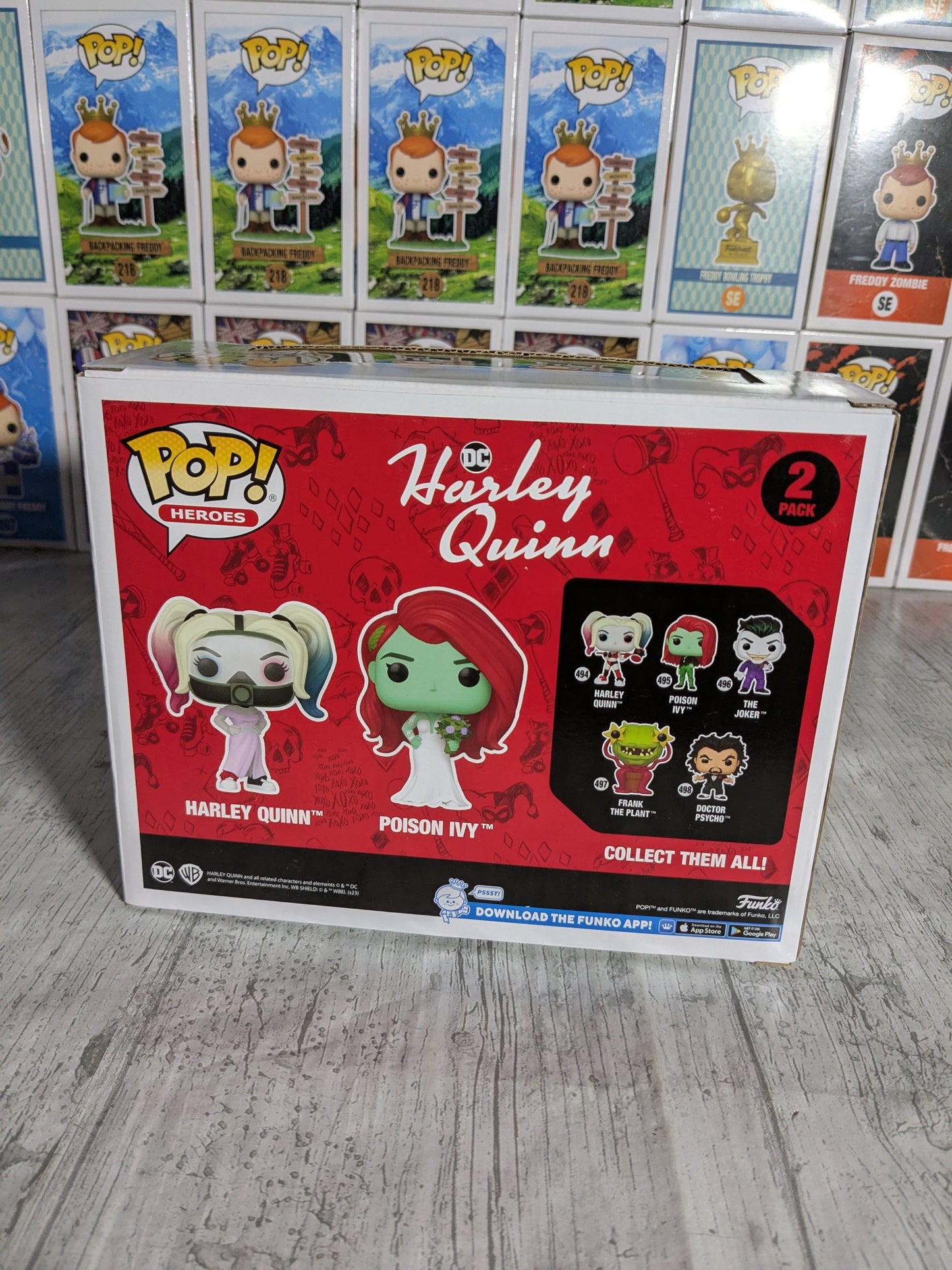 Funko pop : Harley Quinn & Poison Ivy (EEE)