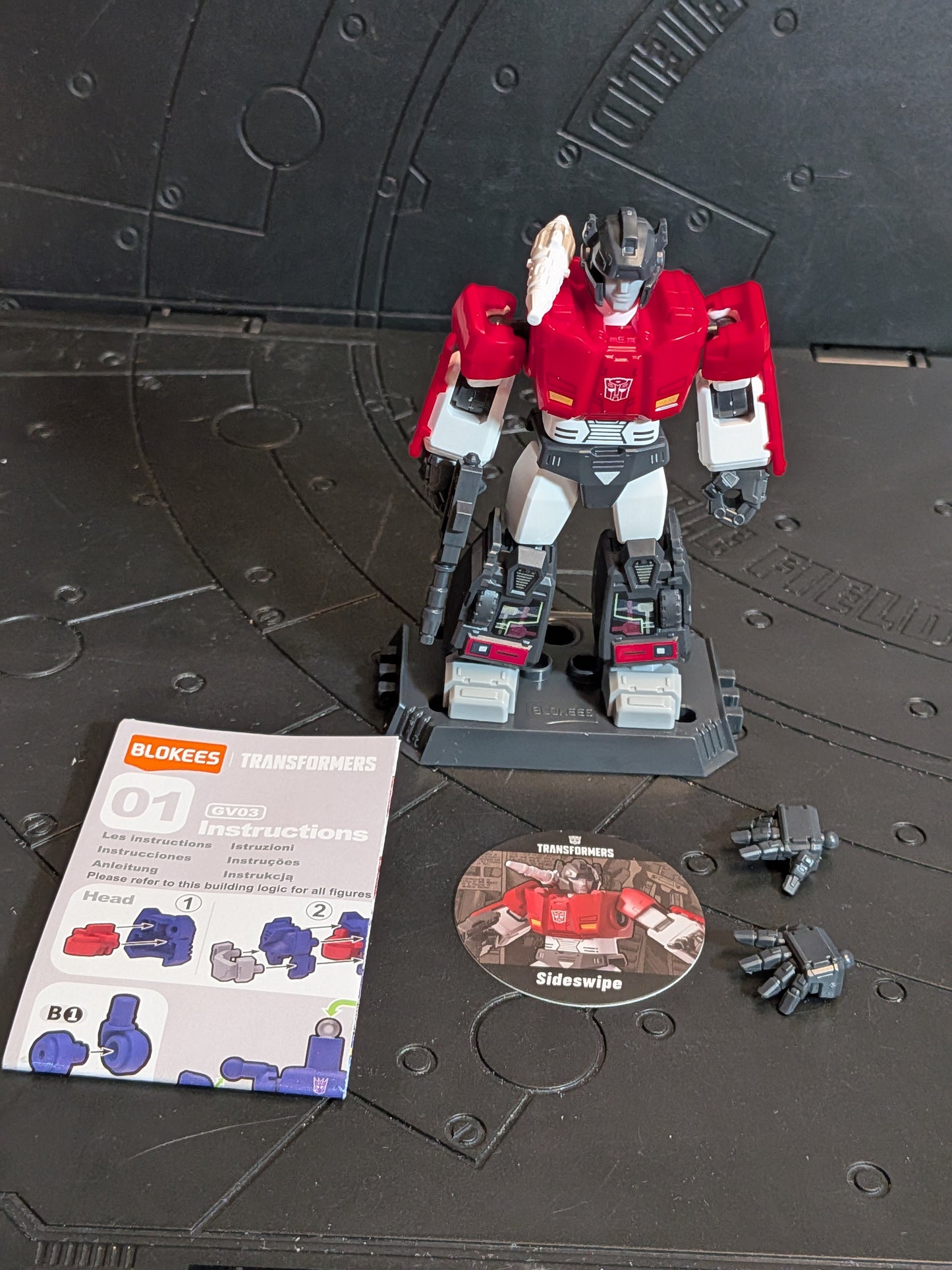 Blokees - Transformers Galaxy Version 03 - Sideswipe (~10-12cm)