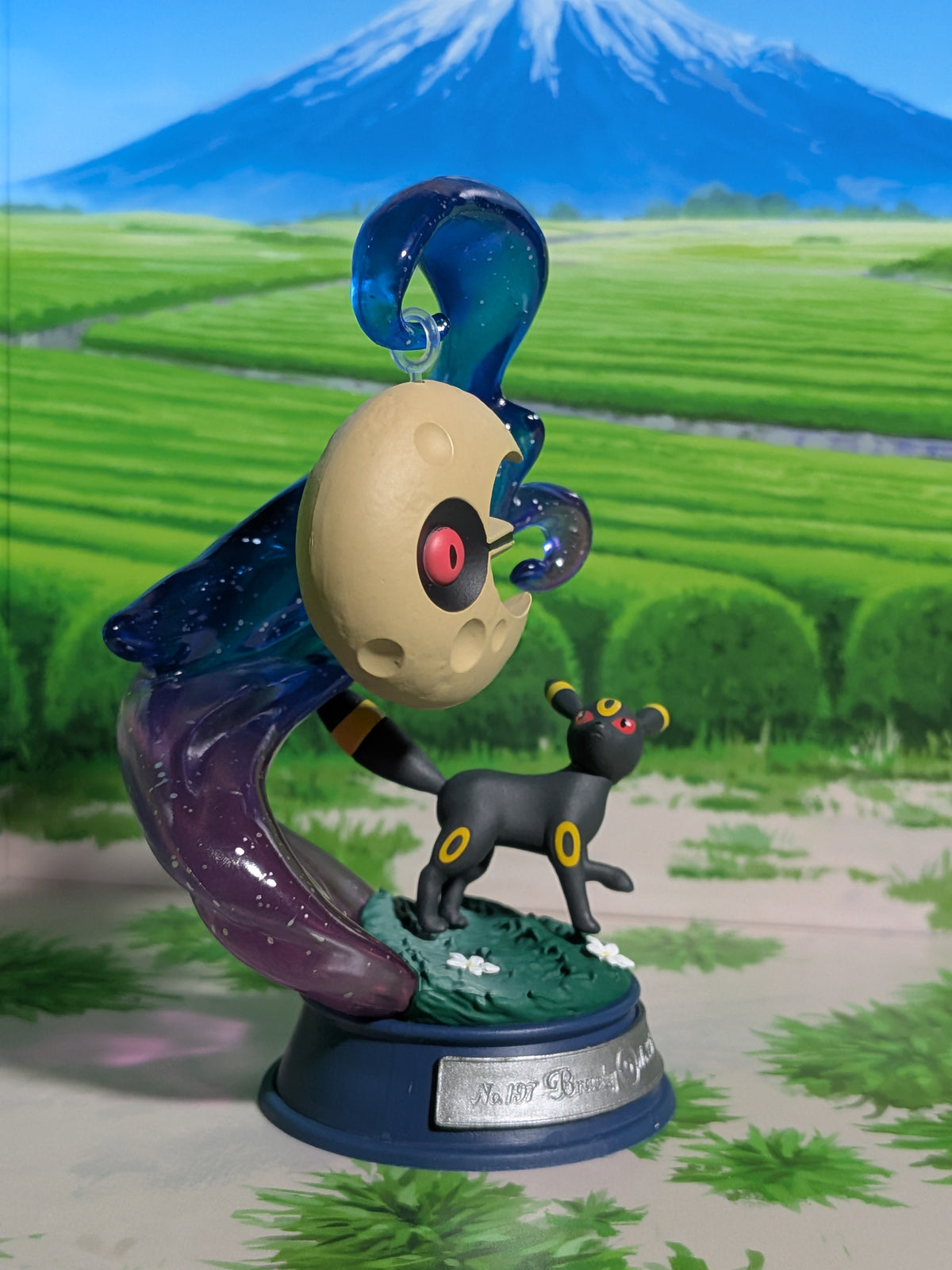Re-Ment Pokémon Swing Vignette Collection Vol.4 - Noctali & Séléroc | Umbreon & Lunatone (~10cm)
