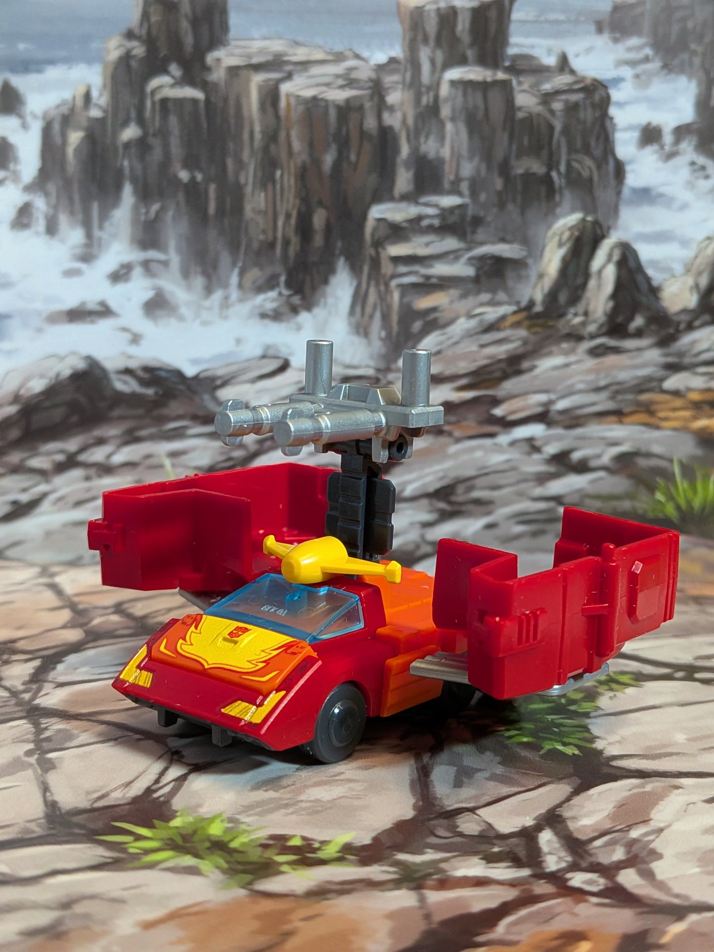 Blokees - Transformers Defender Version 04 - Rodimus Prime Vehicle (~4-6cm)