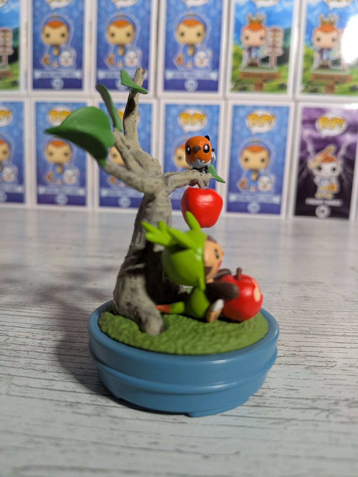 Re-Ment Pokémon - Marisson / Chespin & Passerouge / Fletchling - Pocket Bonsai 2