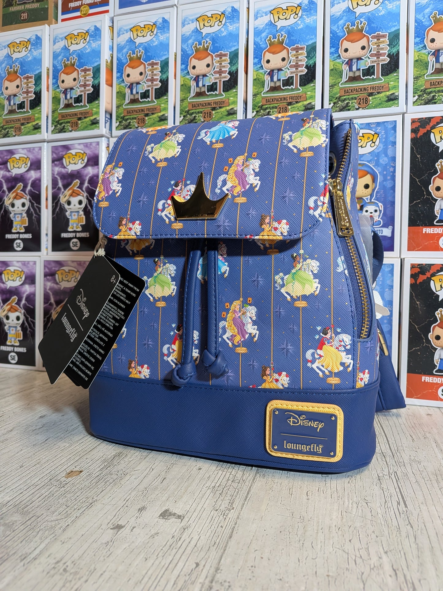 Loungefly - Disney Prinzessinnen Karussell - Mini-Rucksack