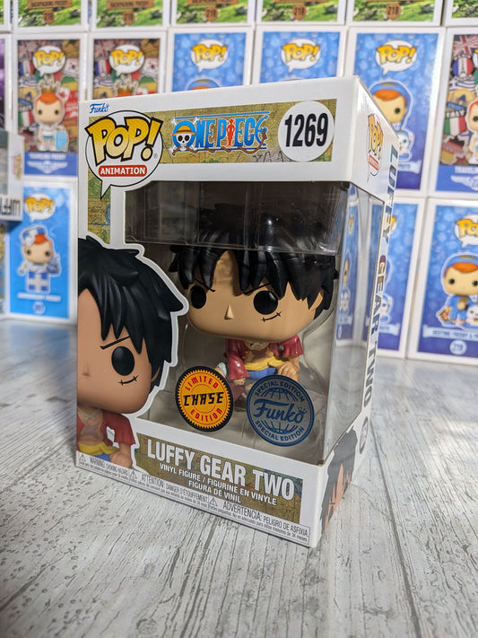 Funko pop One Piece #1269 - Luffy Gear Two (Chase)