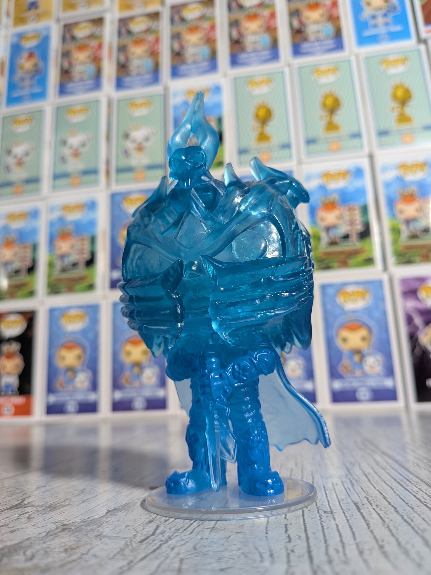 Funko Pop Games World of Warcraft #991 – Der Lichkönig (Geöffnet/Beschädigte Verpackung)