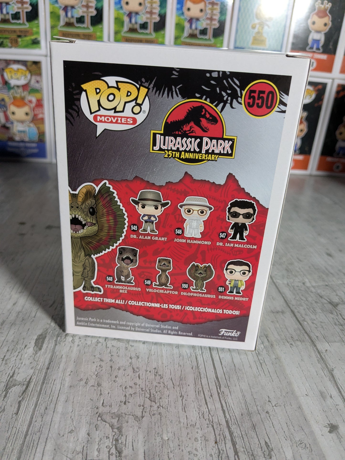 Funko pop 550 : Dilophosaurus