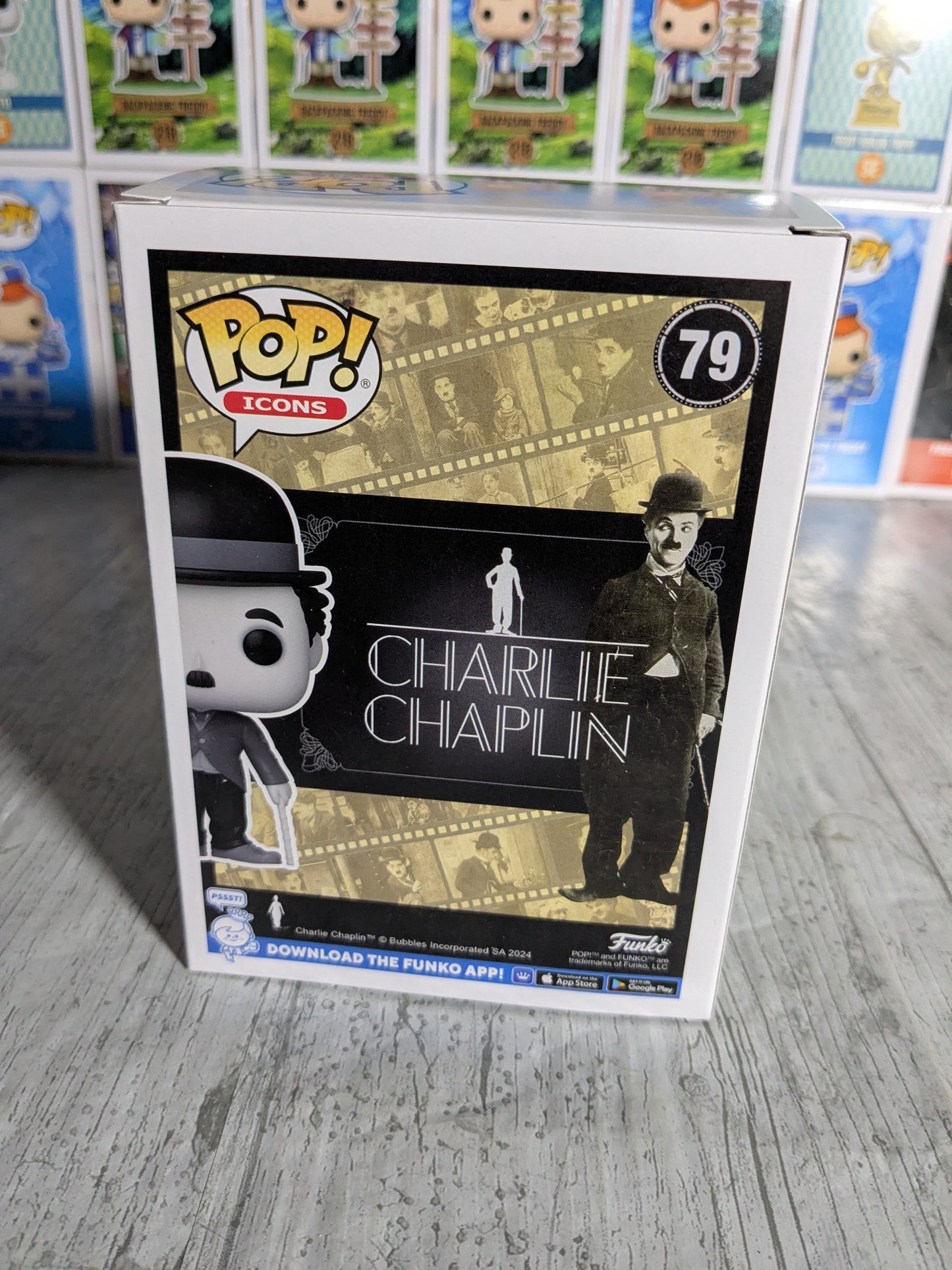 Funko pop 79 : Charlie Chaplin