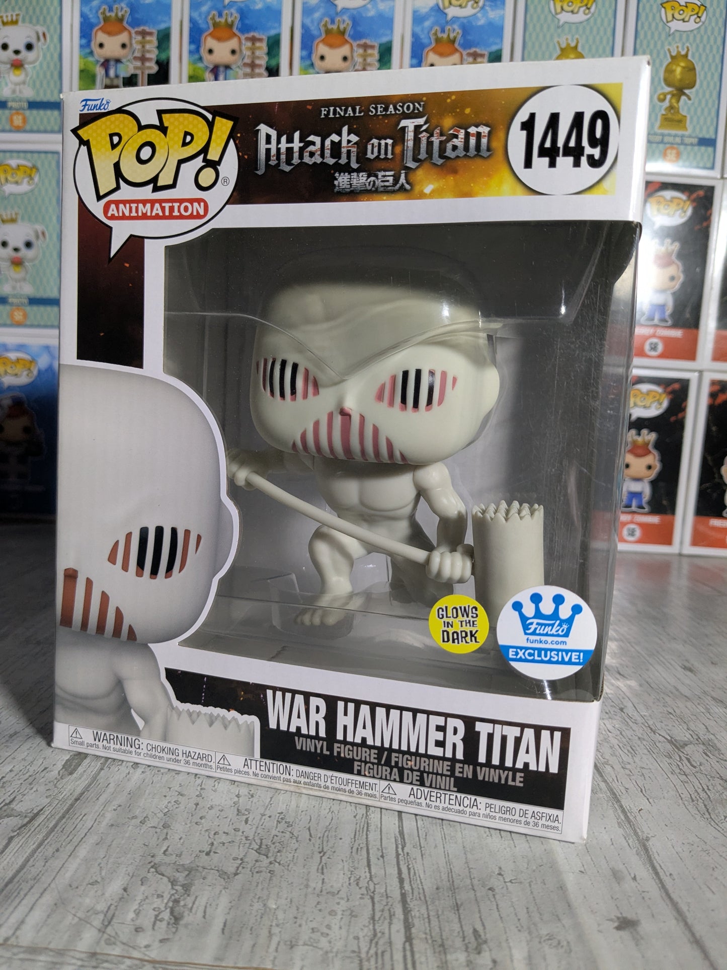Funko pop 1449 : Warhammer Titan (Glow/Opened Box)