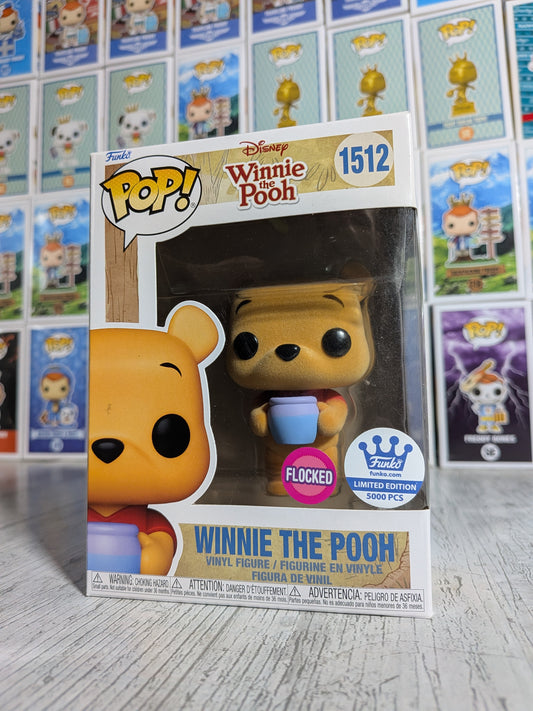 Funko pop Disney #1512 - Winnie the Pooh (5000PCS/Flocked)