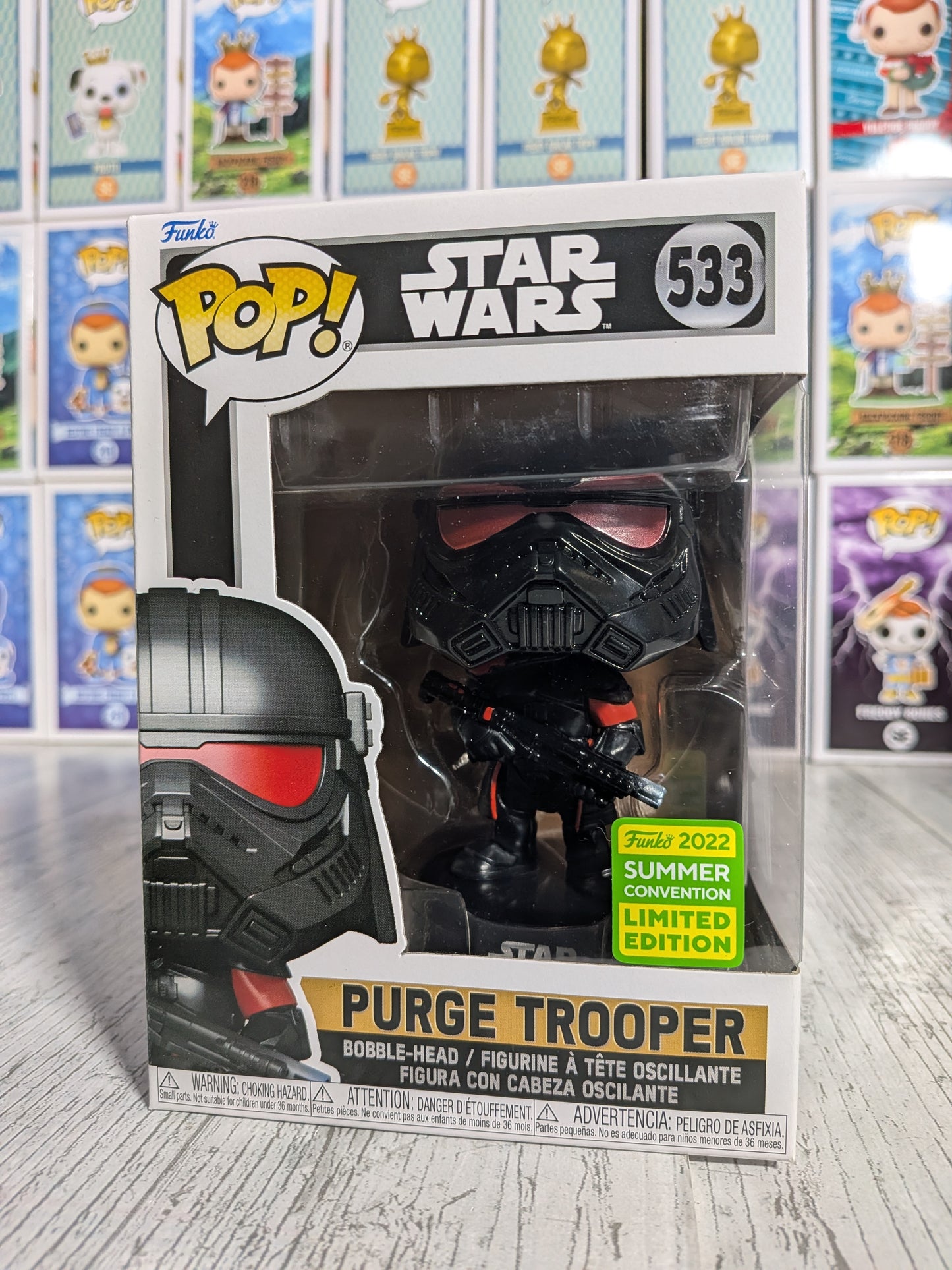Funko Pop Star Wars #533 - Purge Trooper (SC2022)