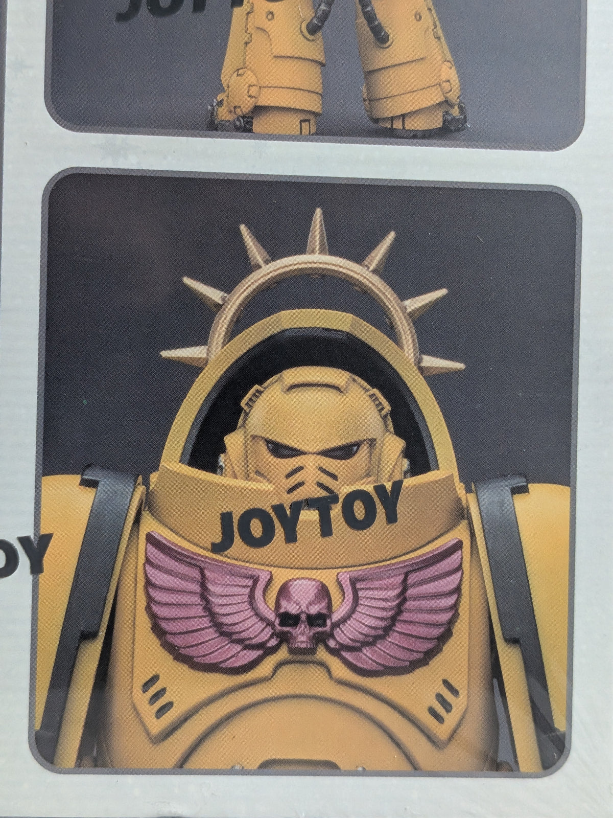 JoyToy Warhammer 40k: Space Marine 2 - Imperial Fists Heavy Intercessor (12.7cm)
