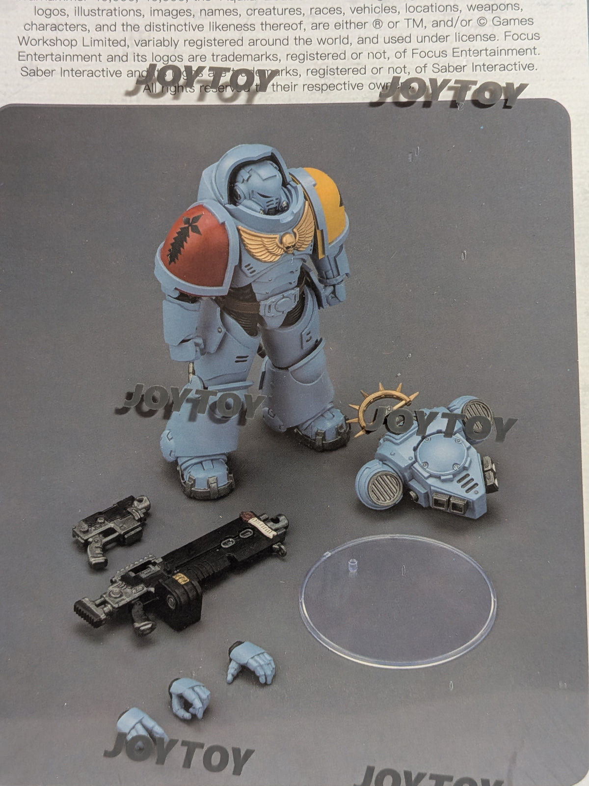 JoyToy Warhammer 40k: Space Marine 2 - Space Wolves Heavy Intercessor (12.7cm)