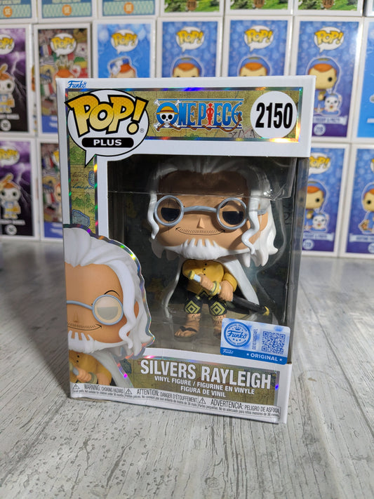 Funko pop One Piece #2150 - Silvers Rayleigh (Damaged Box)