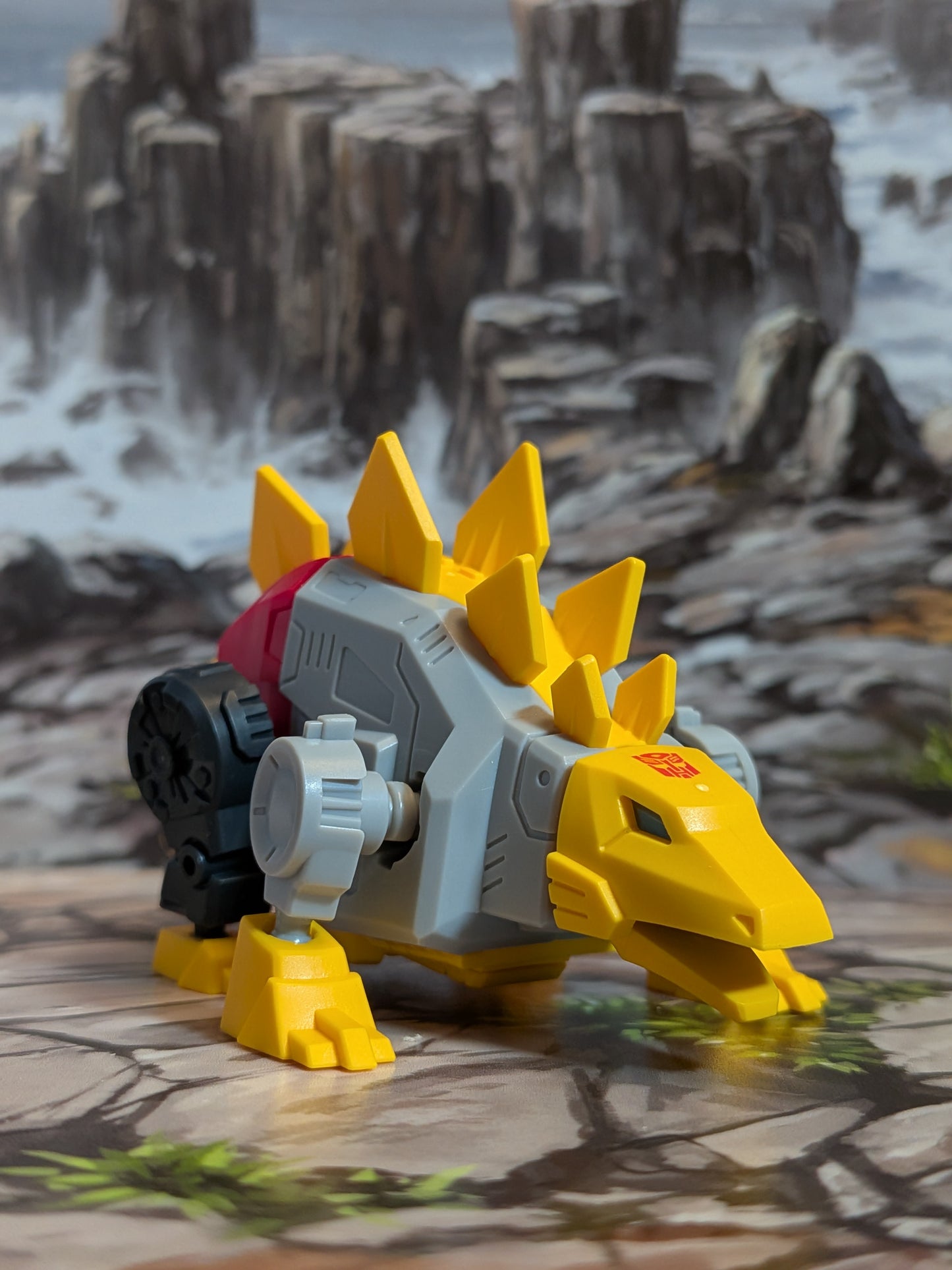 Blokees - Transformers Defender Version 06 - Snarl-Stegosaurus (~4-6cm)