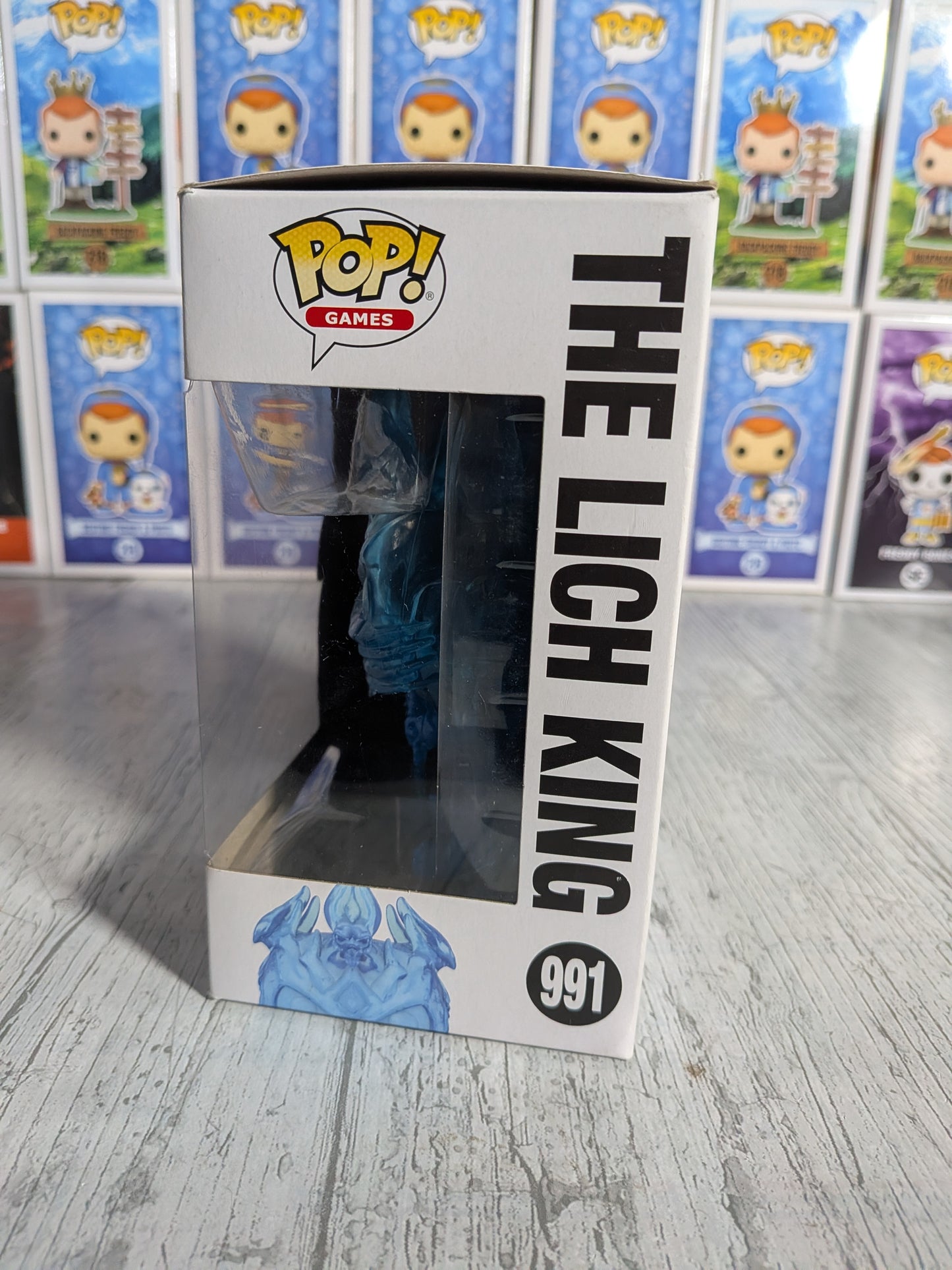 Funko Pop Games World of Warcraft #991 – Der Lichkönig (Geöffnet/Beschädigte Verpackung)