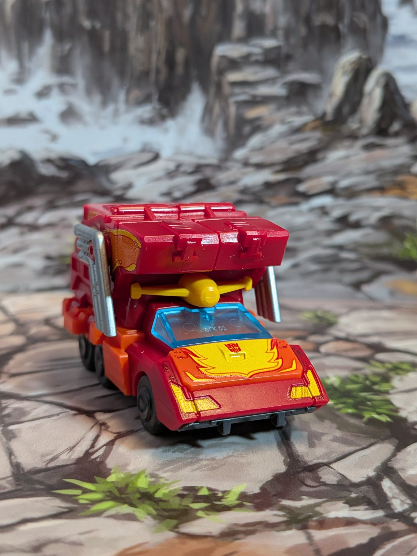 Blokees - Transformers Defender Version 04 - Rodimus Prime Vehicle (~4-6cm)