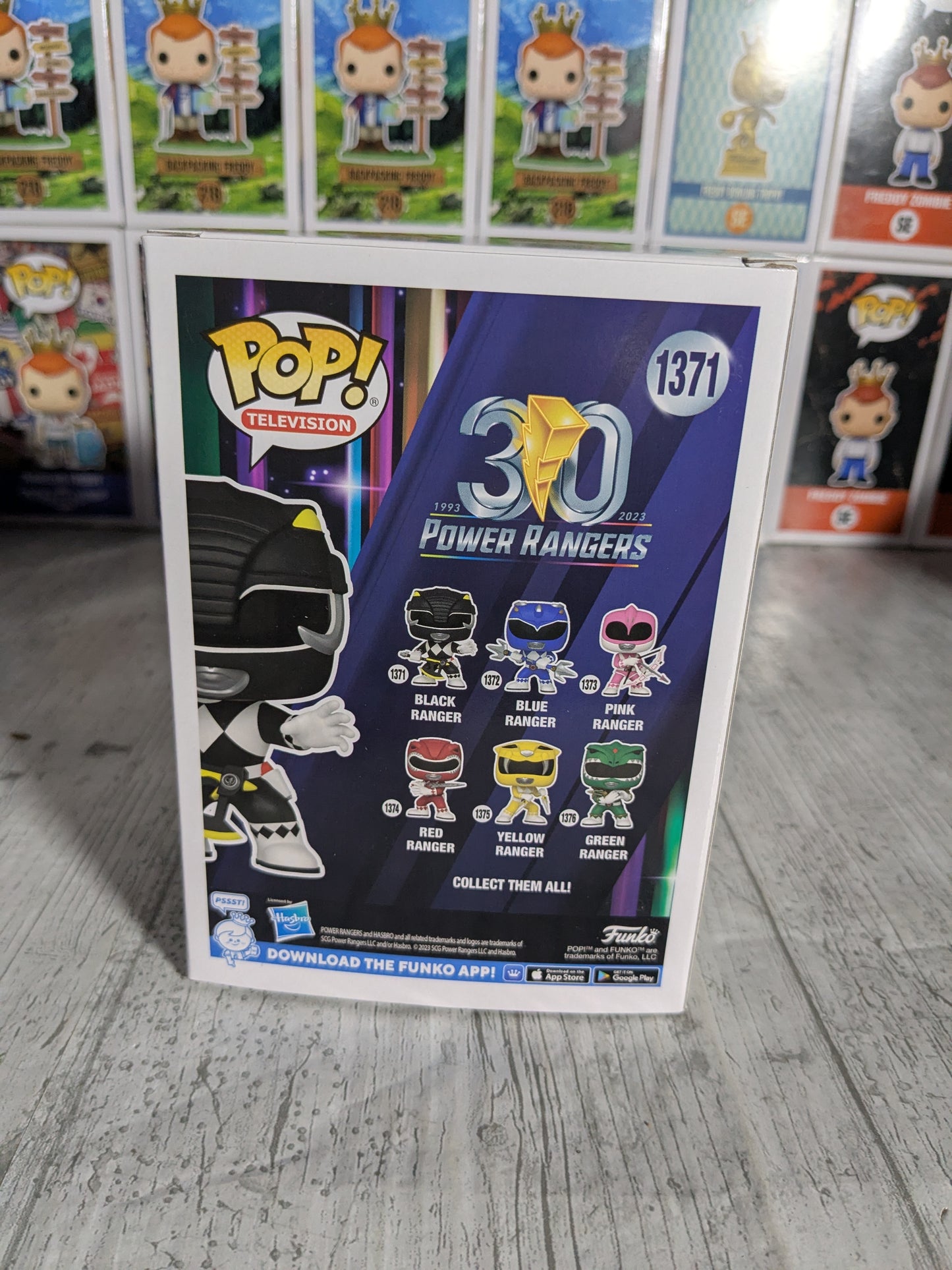 Funko pop 1371 : Black Ranger