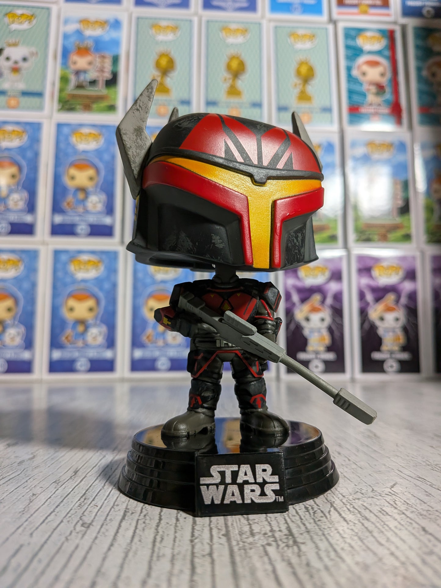 Funko Pop Star Wars - Darth Maul &amp; Gar Saxon (Leuchtend/Beschädigte Verpackung/Geöffnet)