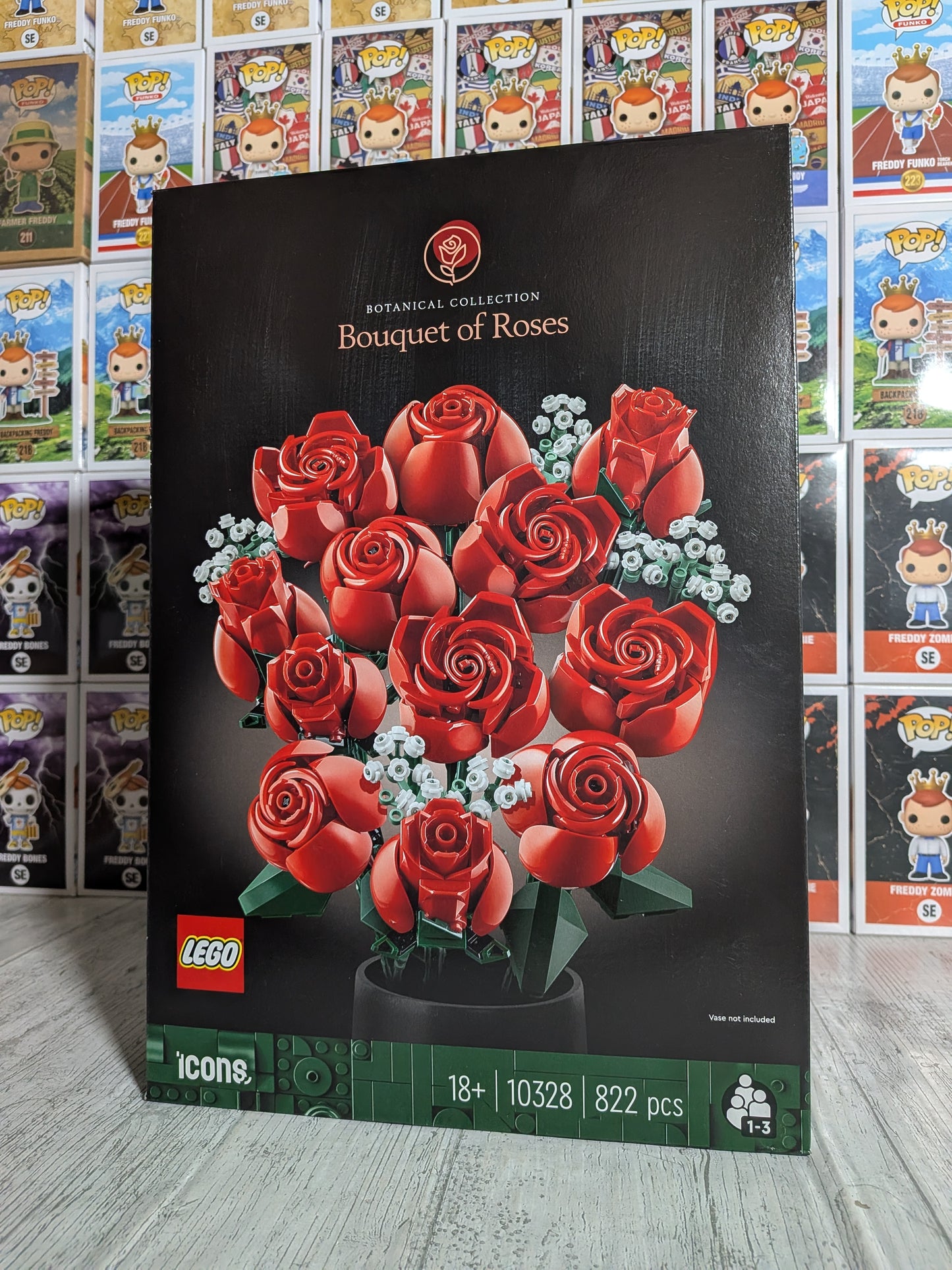 LEGO Icons #10328 – Rosenstrauß (Beschädigte Verpackung)