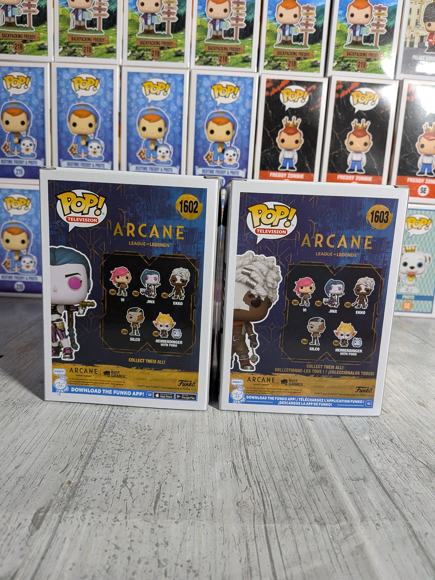 Funko Pop Arcane – Jinx & Ekko (Bundle)