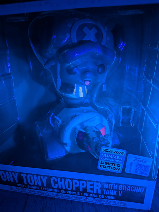 Funko Pop! Rides #148 - Tony Tony Chopper with Brachio Tank V (SC2026)