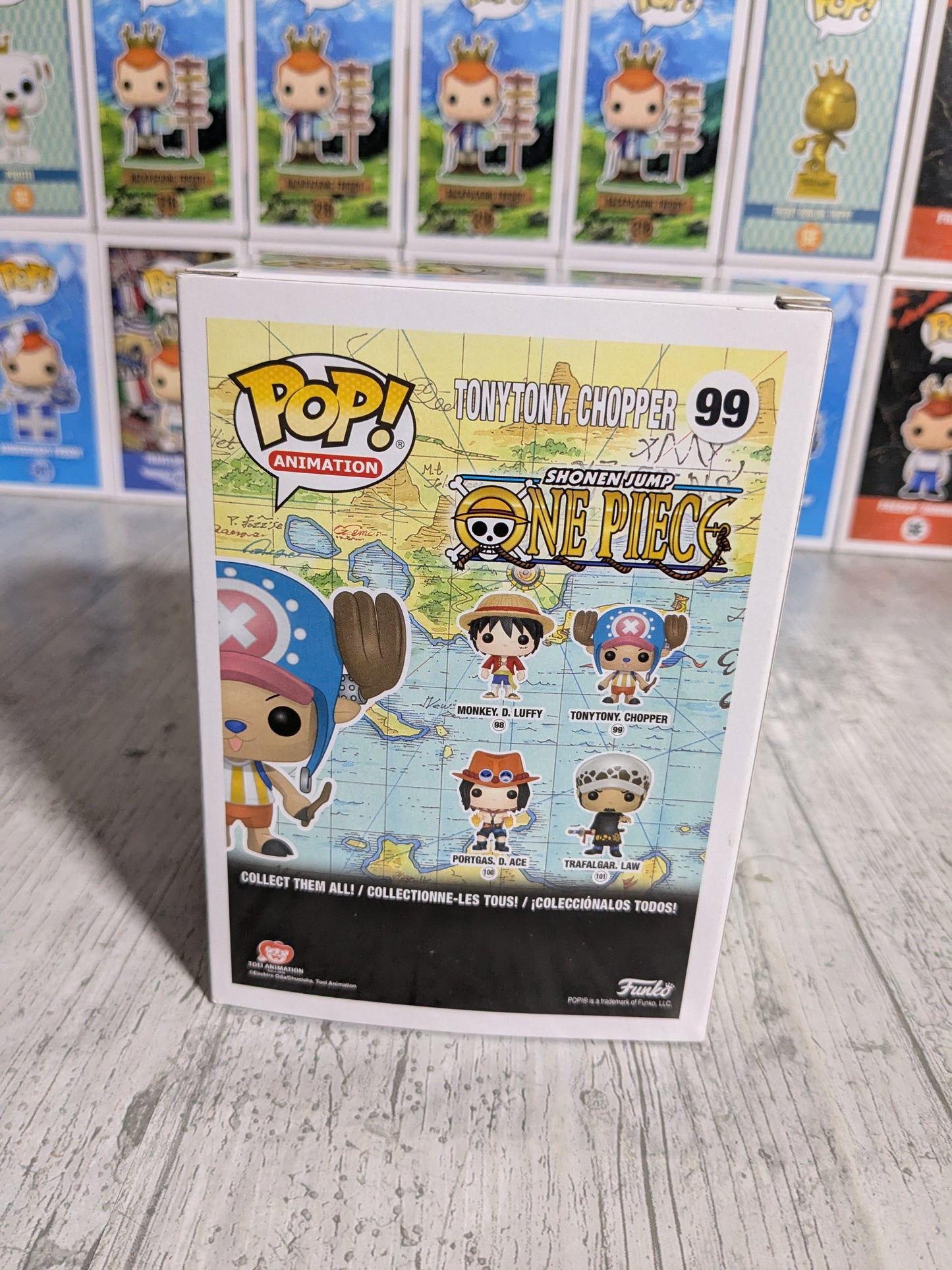 Funko pop 99 : Tony Tony Chopper (Flocked)