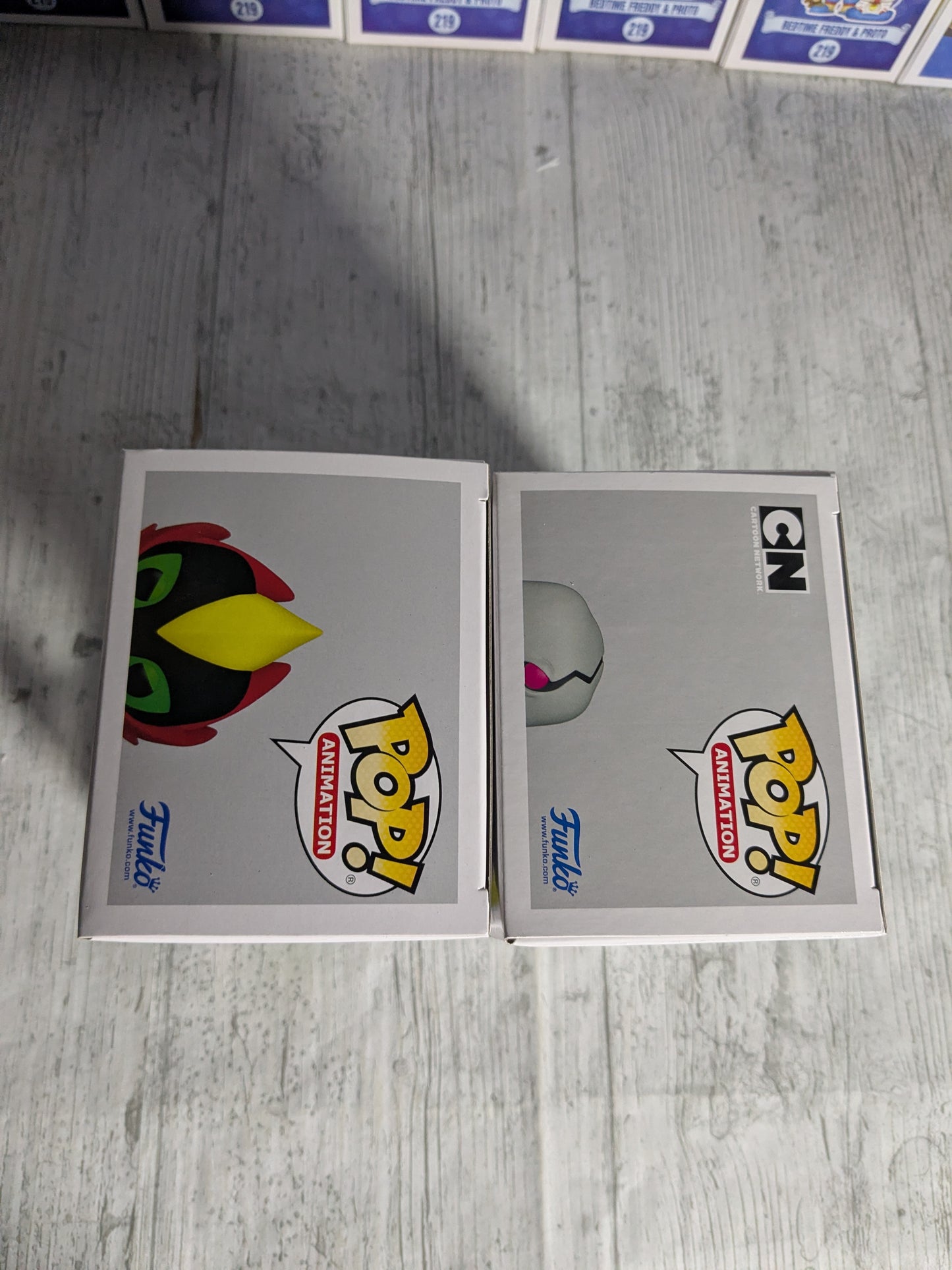 Funko pop Ben 10 / Ben 10 Alien Force - Swampfire & Ghostfreak (Bundle)