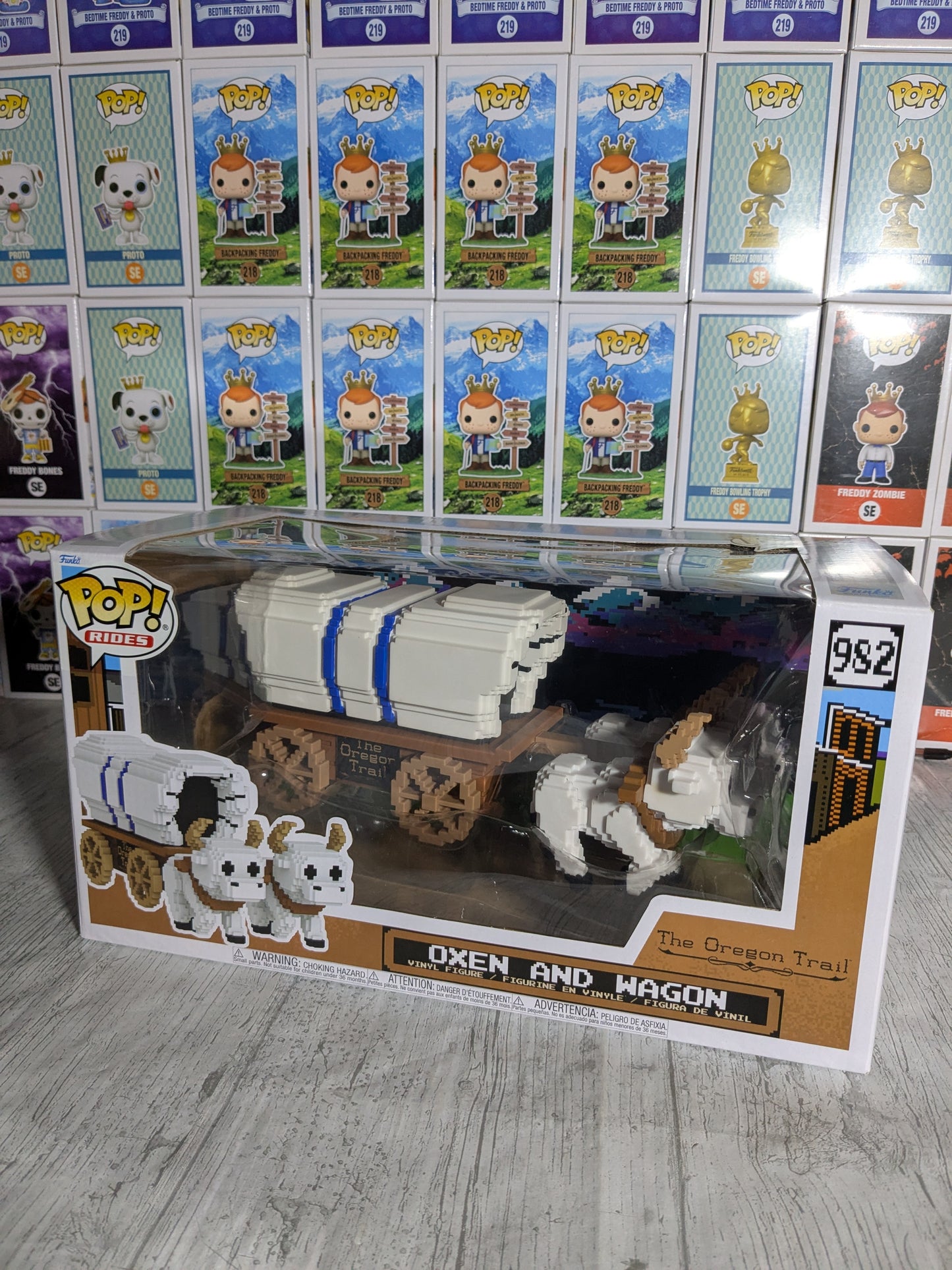 Funko pop 982 : Oxen and wagon