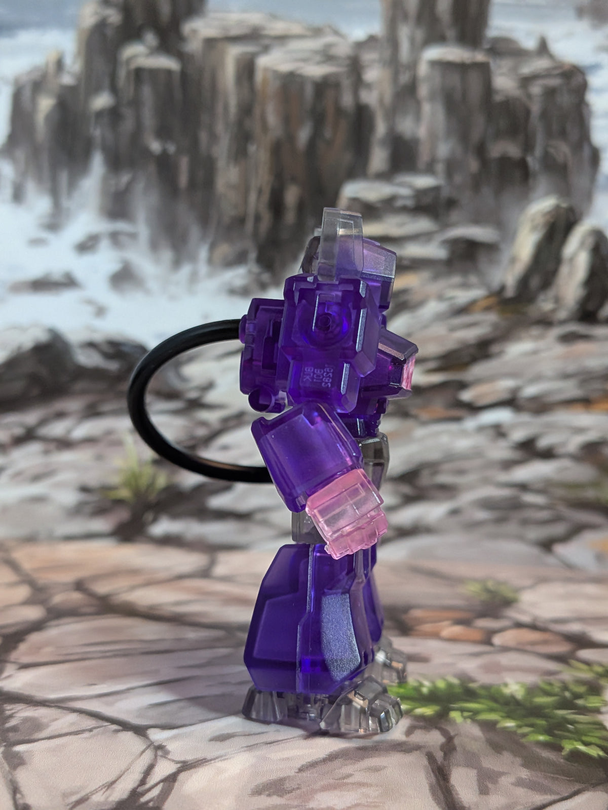 Blokees - Transformers Heavy Metal War (DV03) - Glittering Shockwave (~4-6cm)