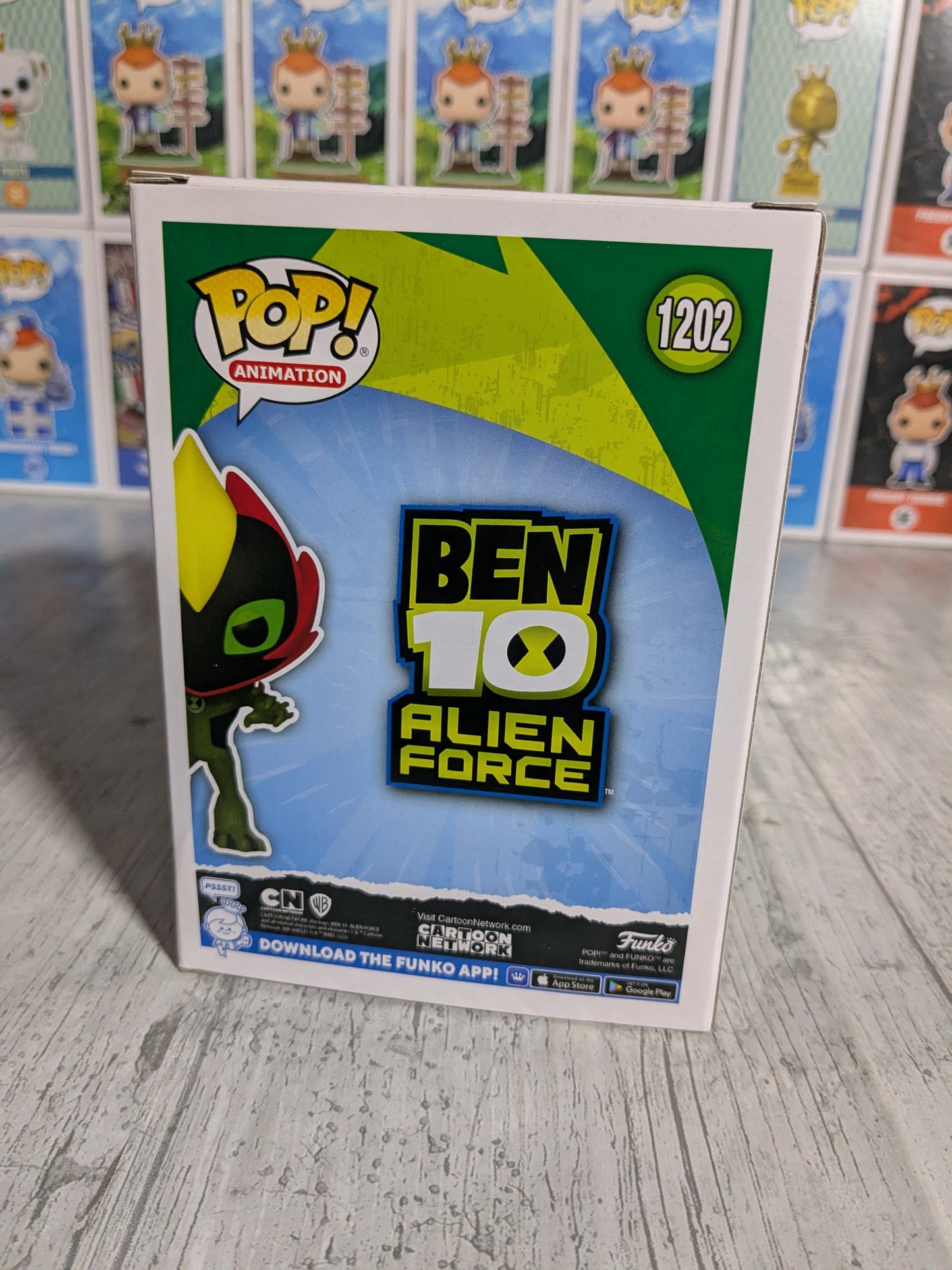 Funko pop Ben 10 Alien Force #1202 - Swampfire (FC2022)