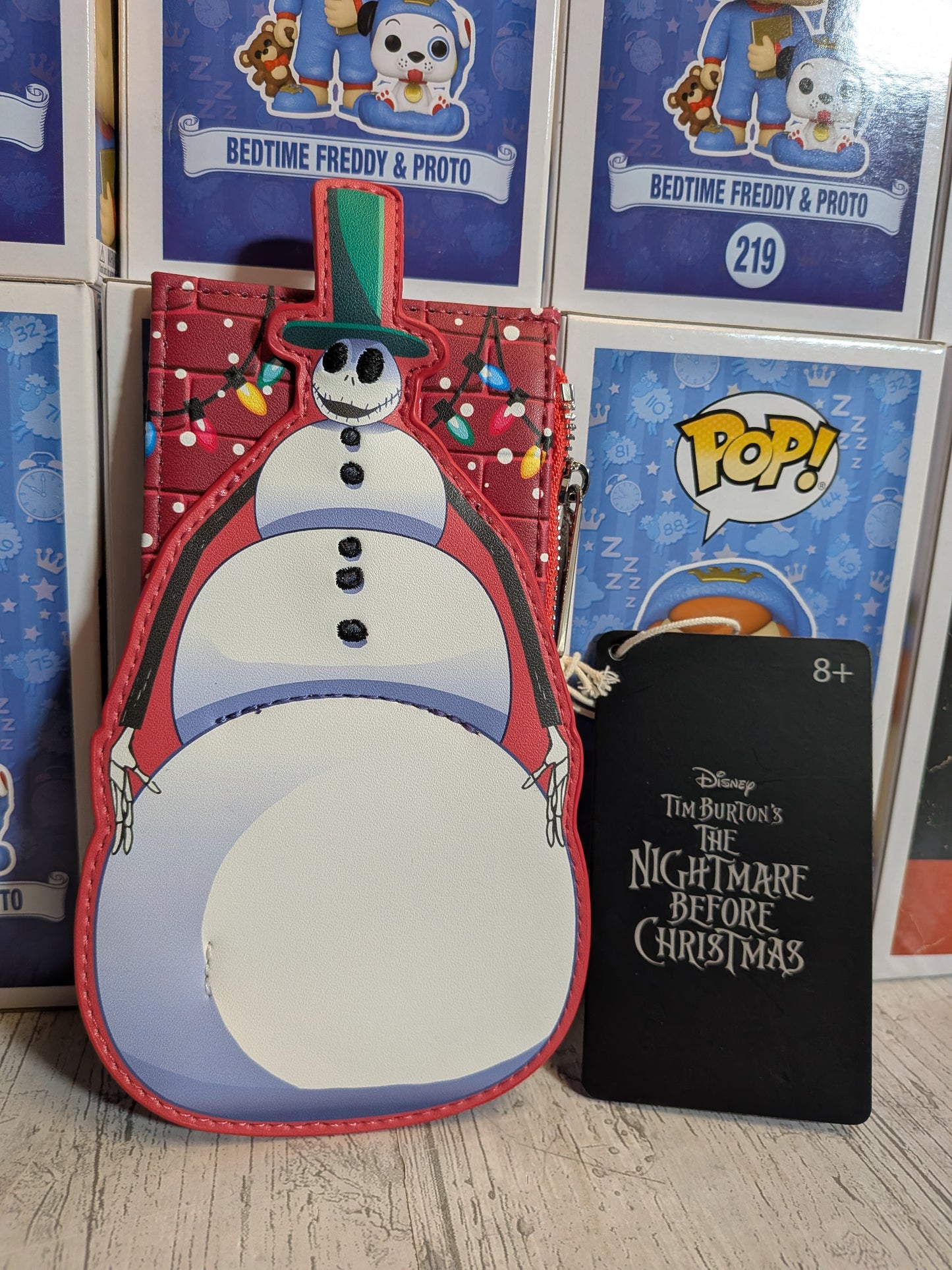 Loungefly Disney - Schneemann Jack Skellington Großes Kartenetui⛄