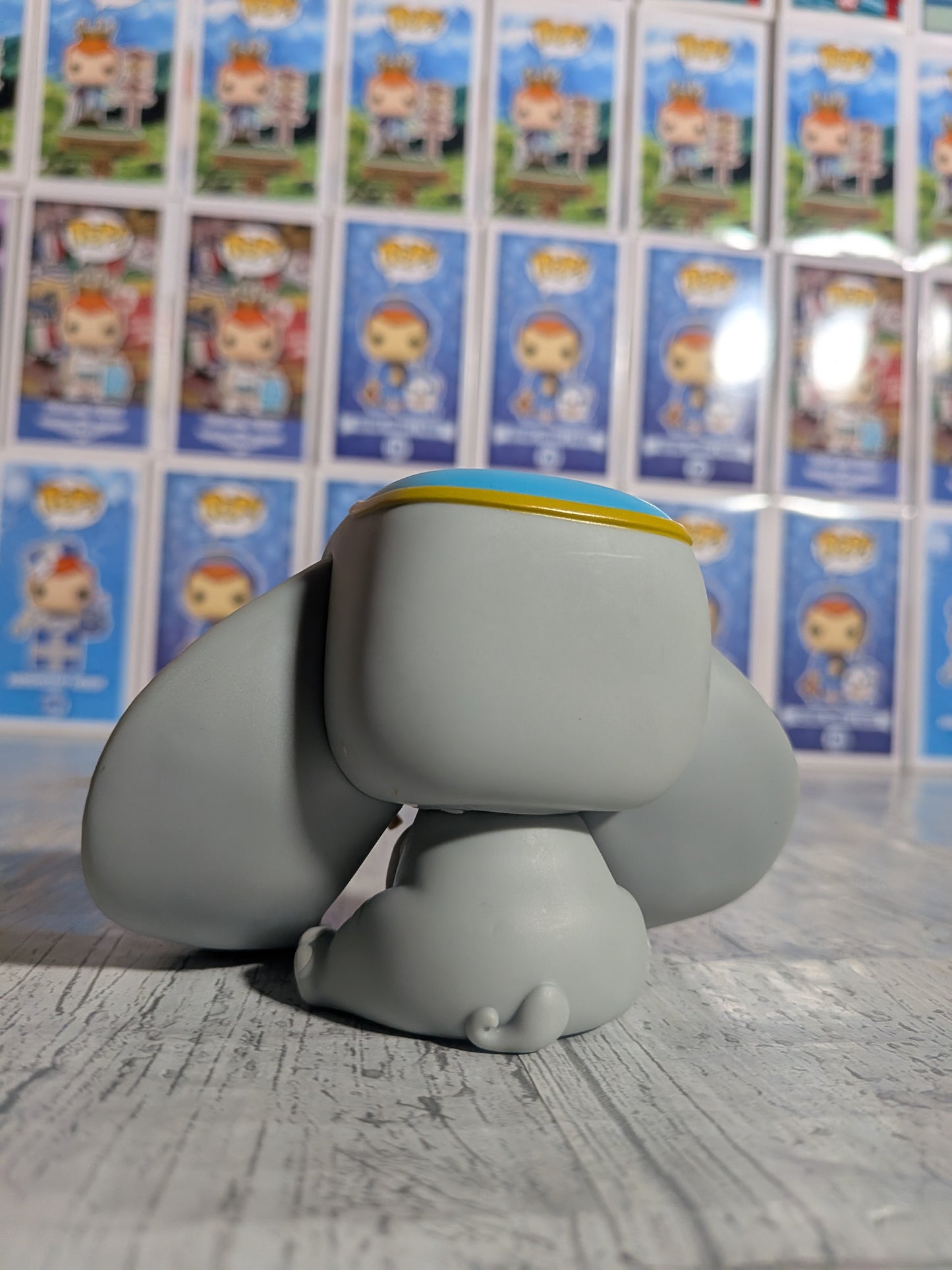 Funko Pop Disney #1535 - Dumbo mit Fahne (Geöffnet/Beschädigte Verpackung)