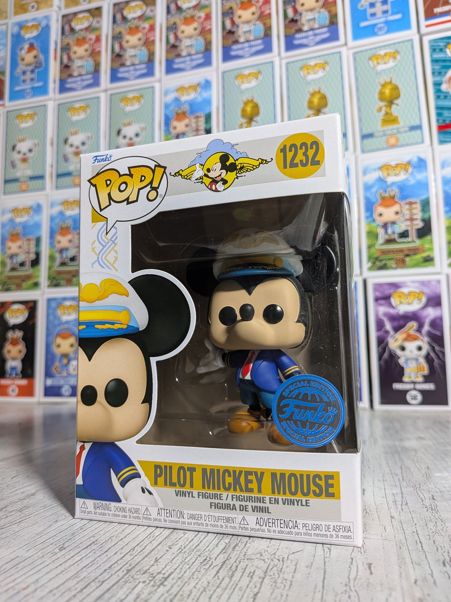 Funko pop Disney #1232 - Topolino pilota