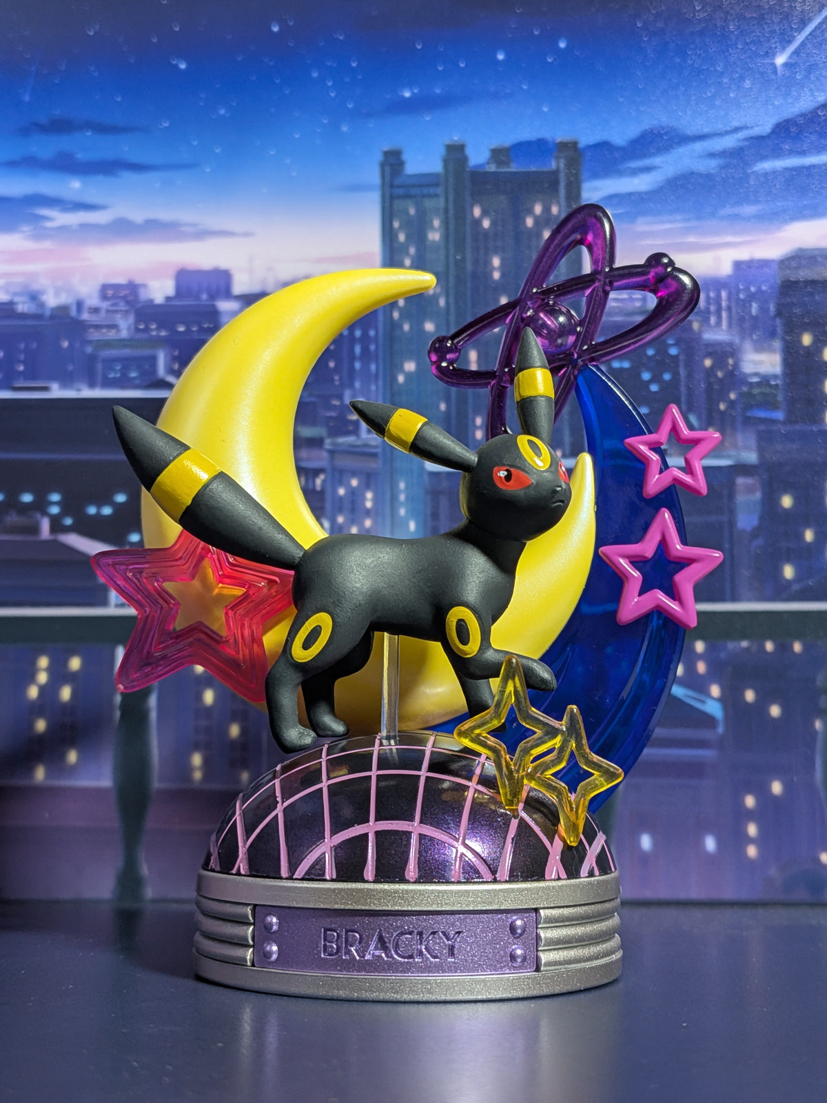 Re-Ment Pokémon - Noctali / Umbreon - Neon Party