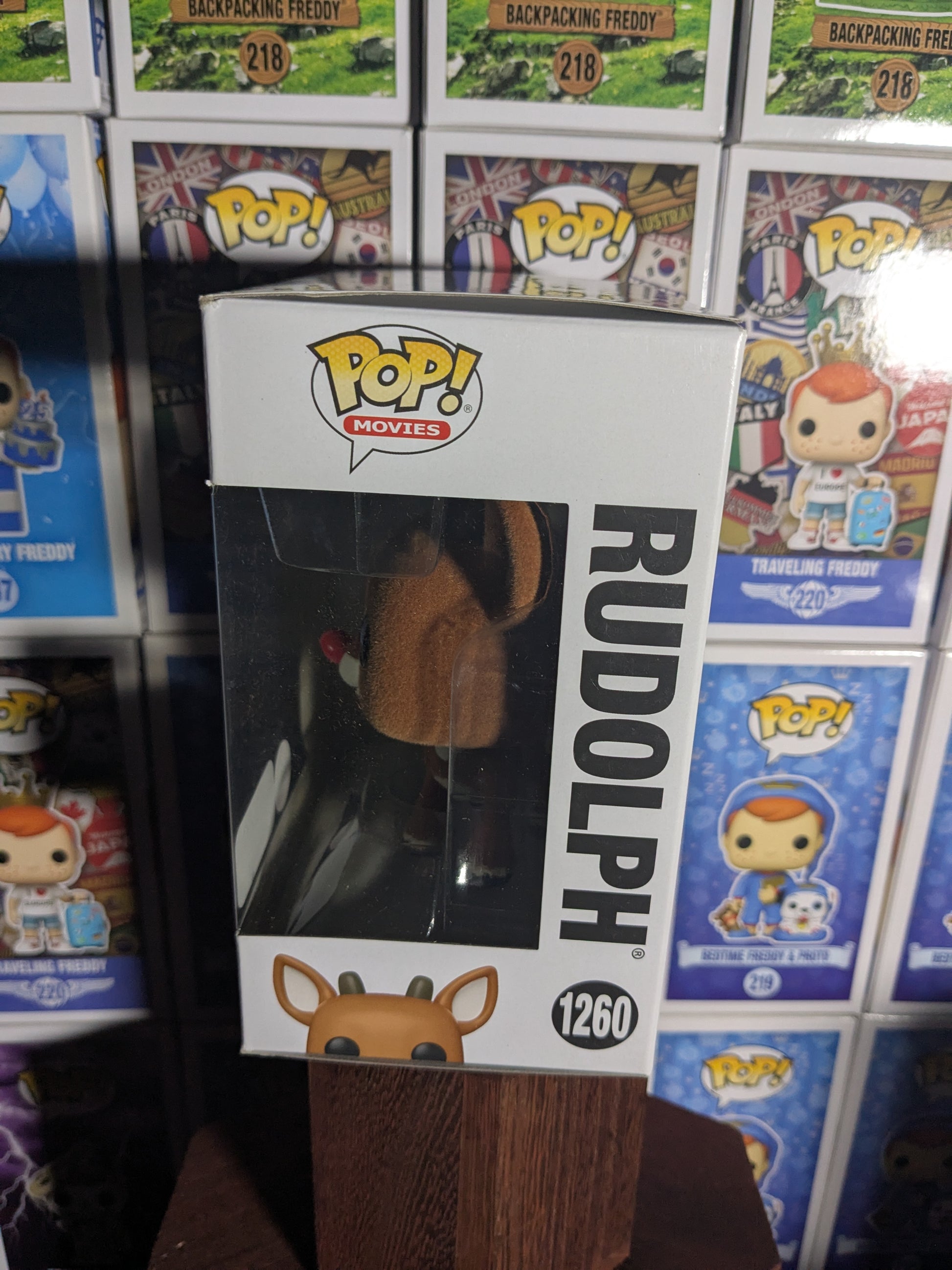 Funko pop 1260 : Rudolph (AE/Flocked) - CapyToys